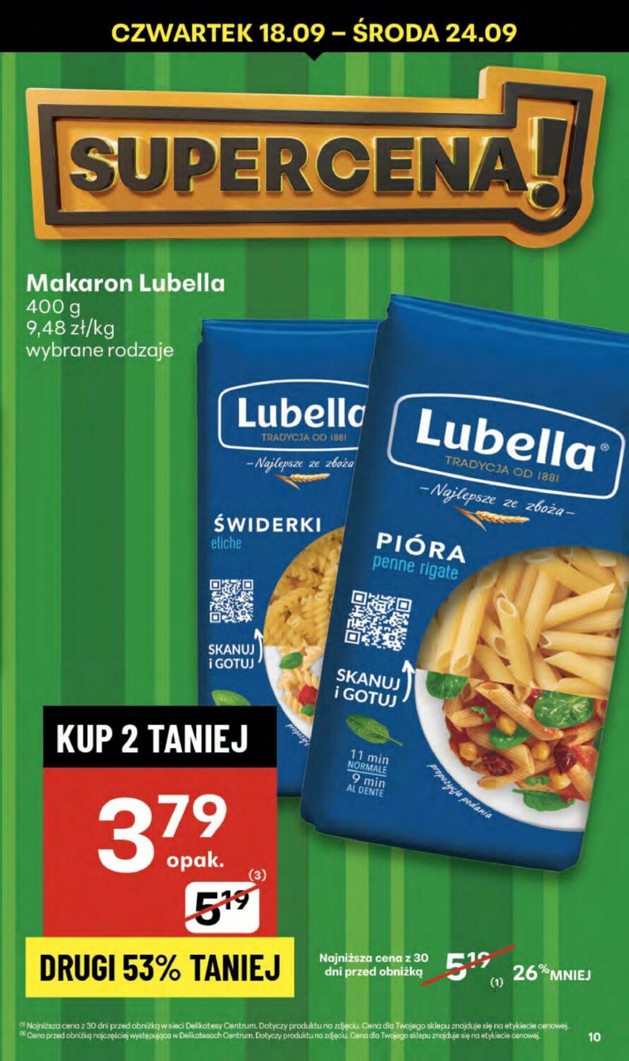 Gazetka Delikatesy Centrum 18.09.2025 - 24.09.2025