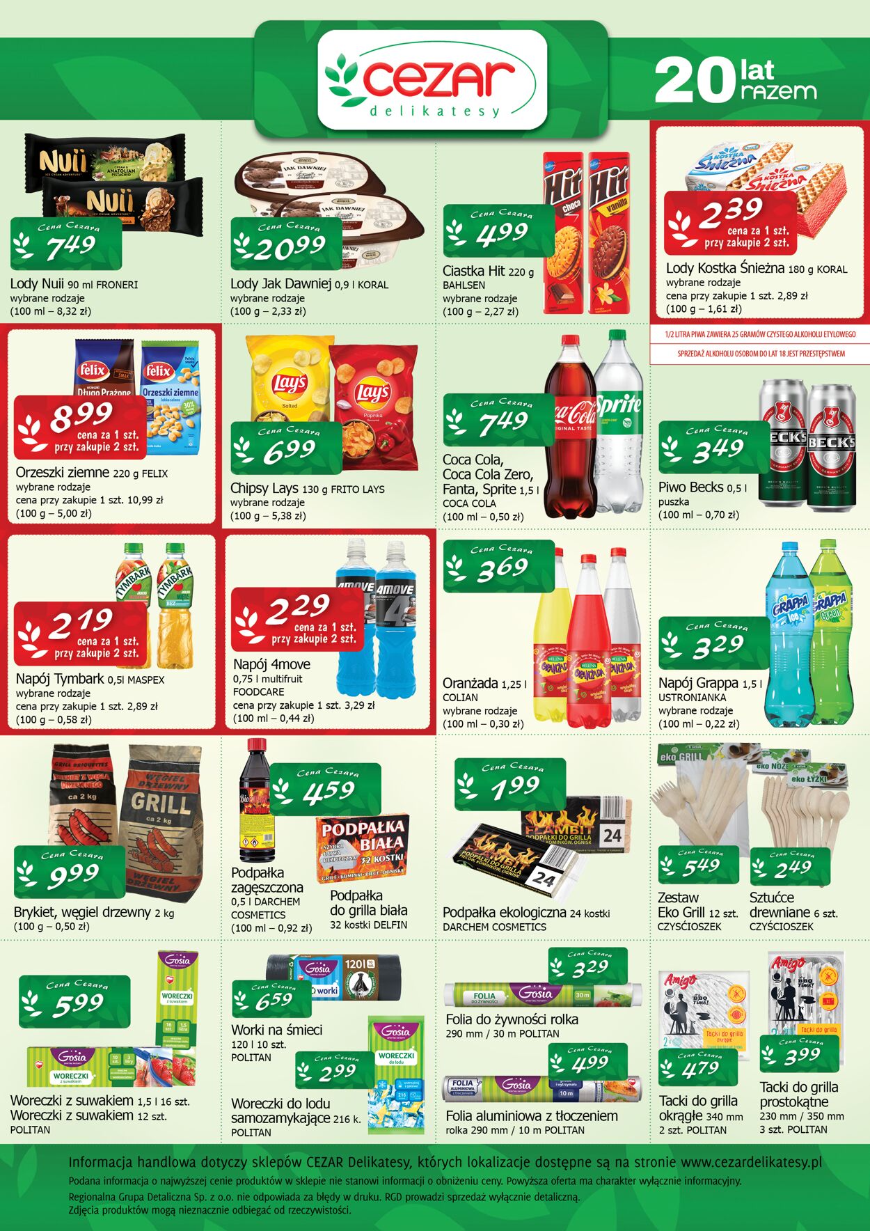 Gazetka Delikatesy Cezar 22.05.2025 - 06.06.2025
