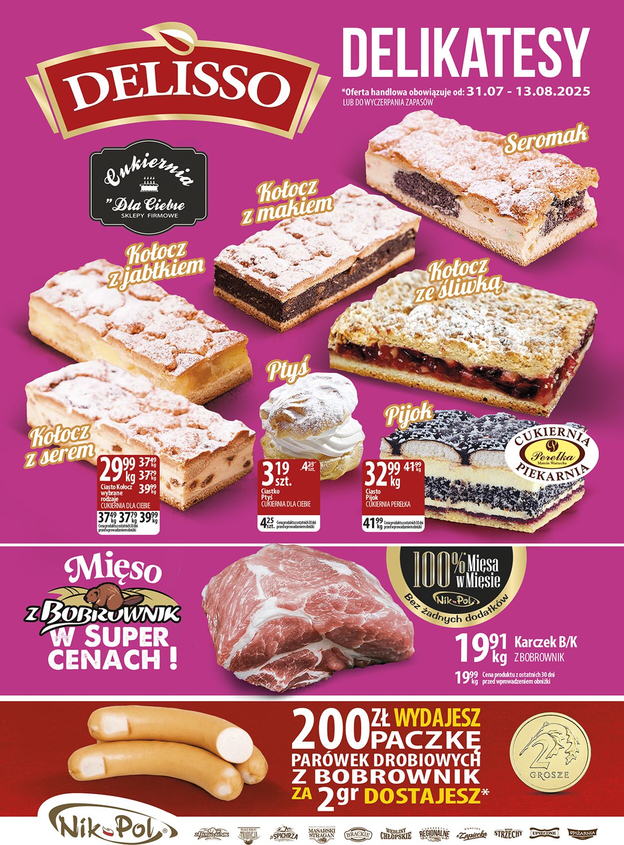 Gazetka Delisso 31.07.2025 - 13.08.2025