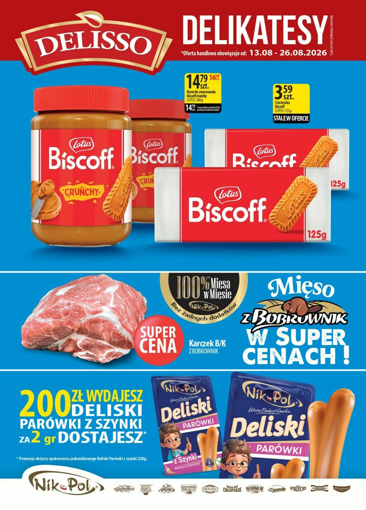 Gazetka Delisso 13.08.2026 - 21.08.2026