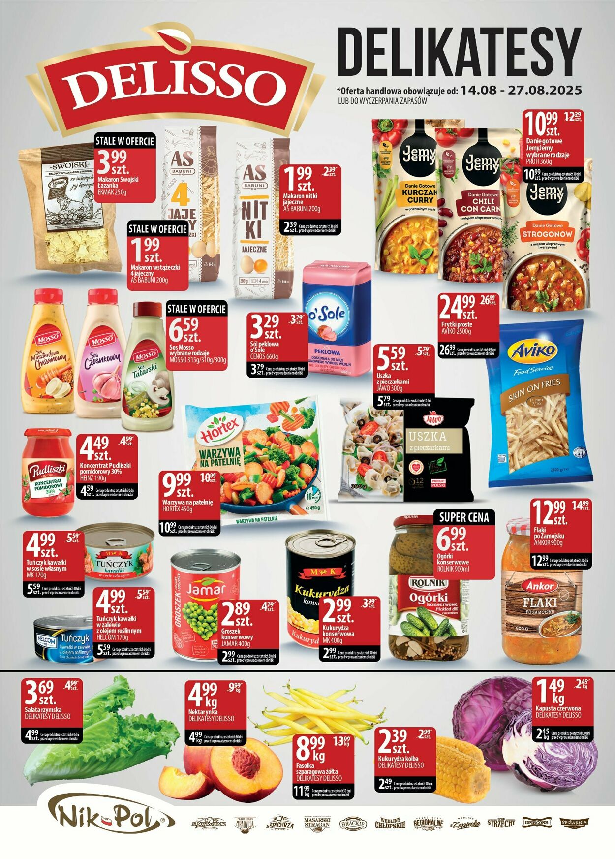 Gazetka Delisso 14.08.2025 - 27.08.2025
