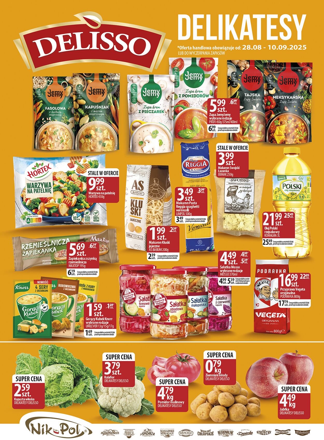 Gazetka Delisso 28.08.2025 - 10.09.2025