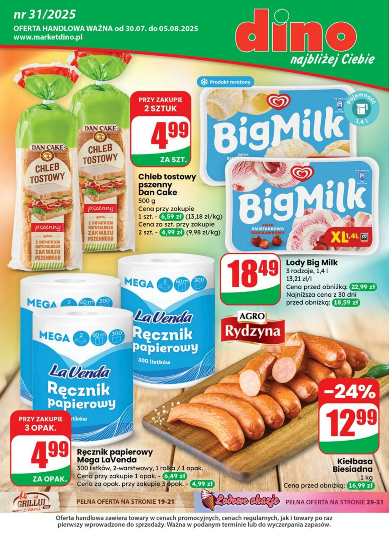 Gazetka DINO 30.07.2025 - 05.08.2025