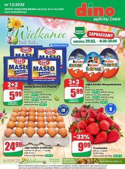 Gazetka DINO 25.03.2026 - 31.03.2026