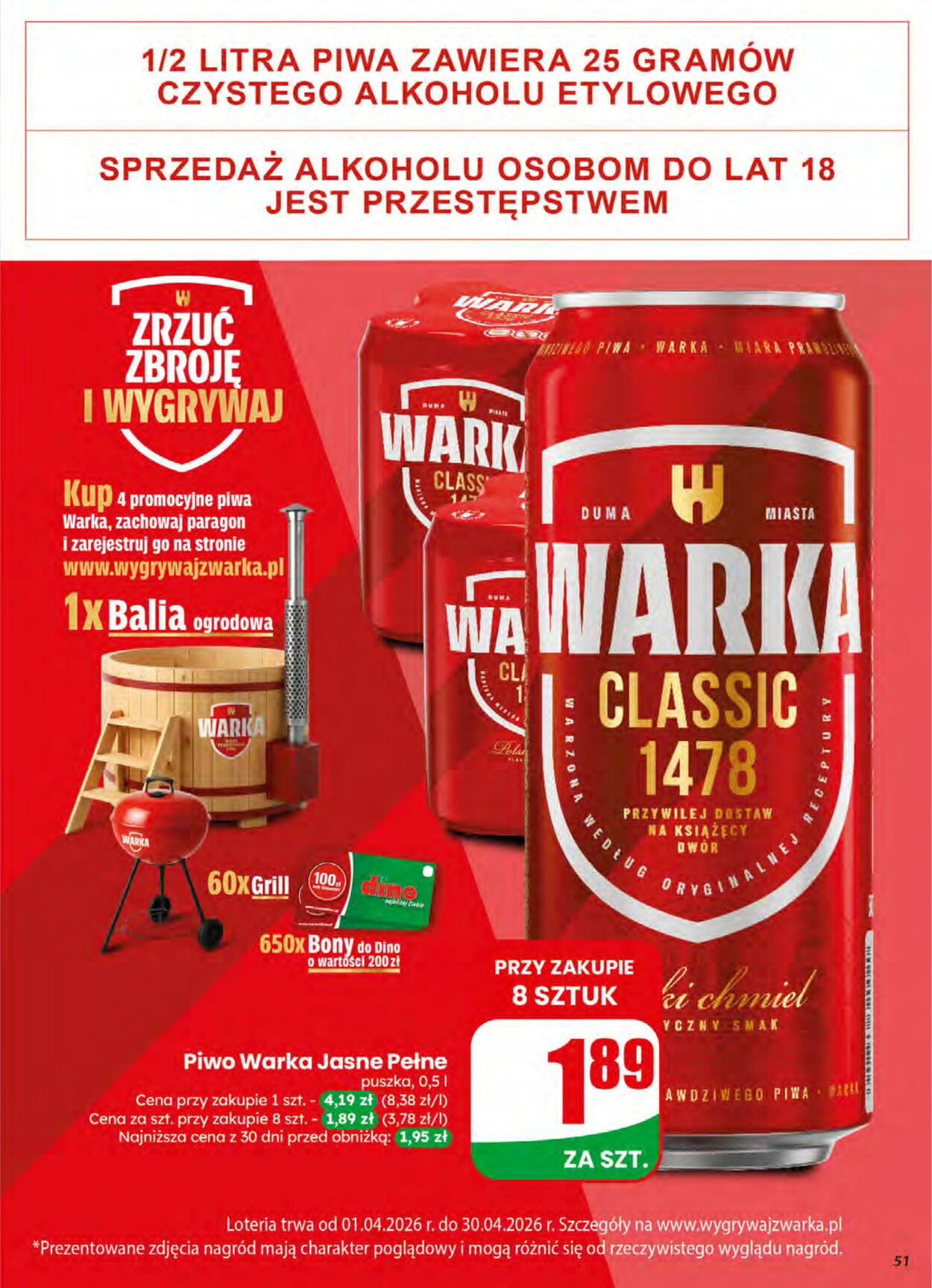 Gazetka DINO 15.04.2026 - 21.04.2026