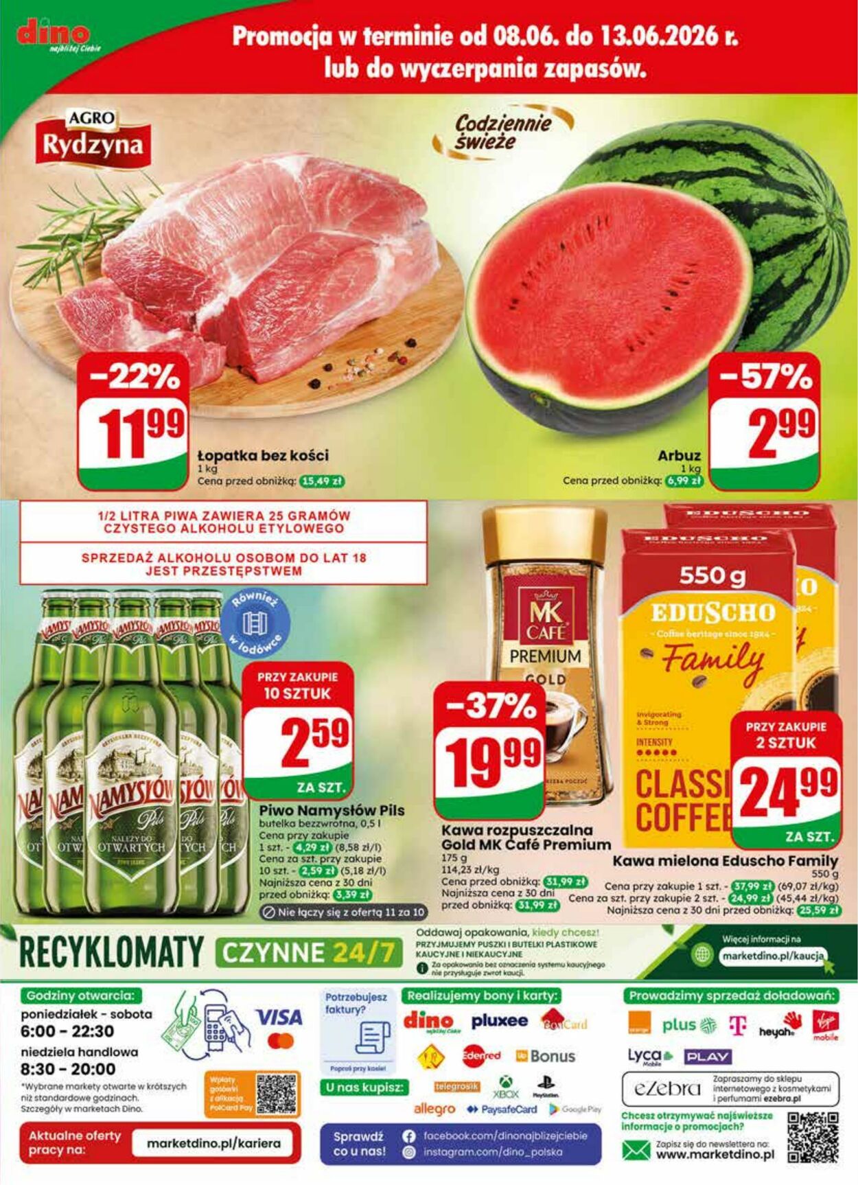 Gazetka DINO 10.06.2026 - 16.06.2026