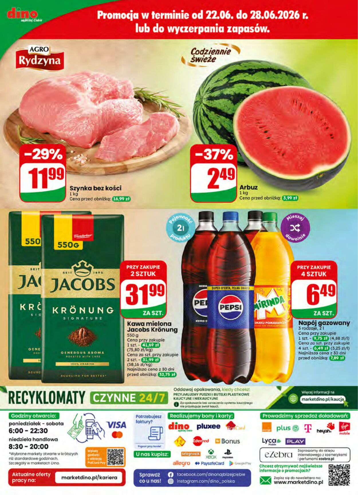 Gazetka DINO 24.06.2026 - 30.06.2026