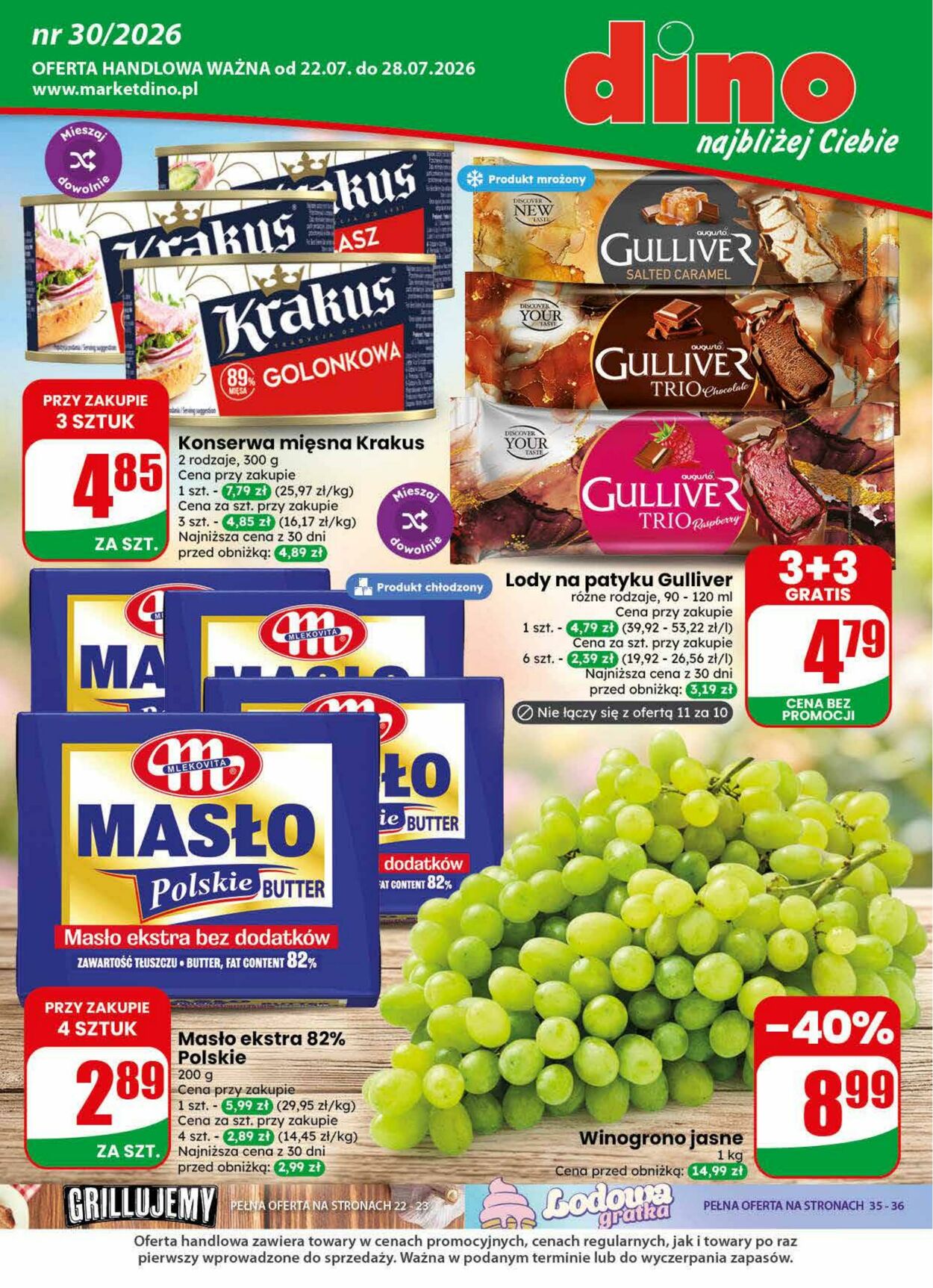 Gazetka DINO 22.07.2026 - 28.07.2026