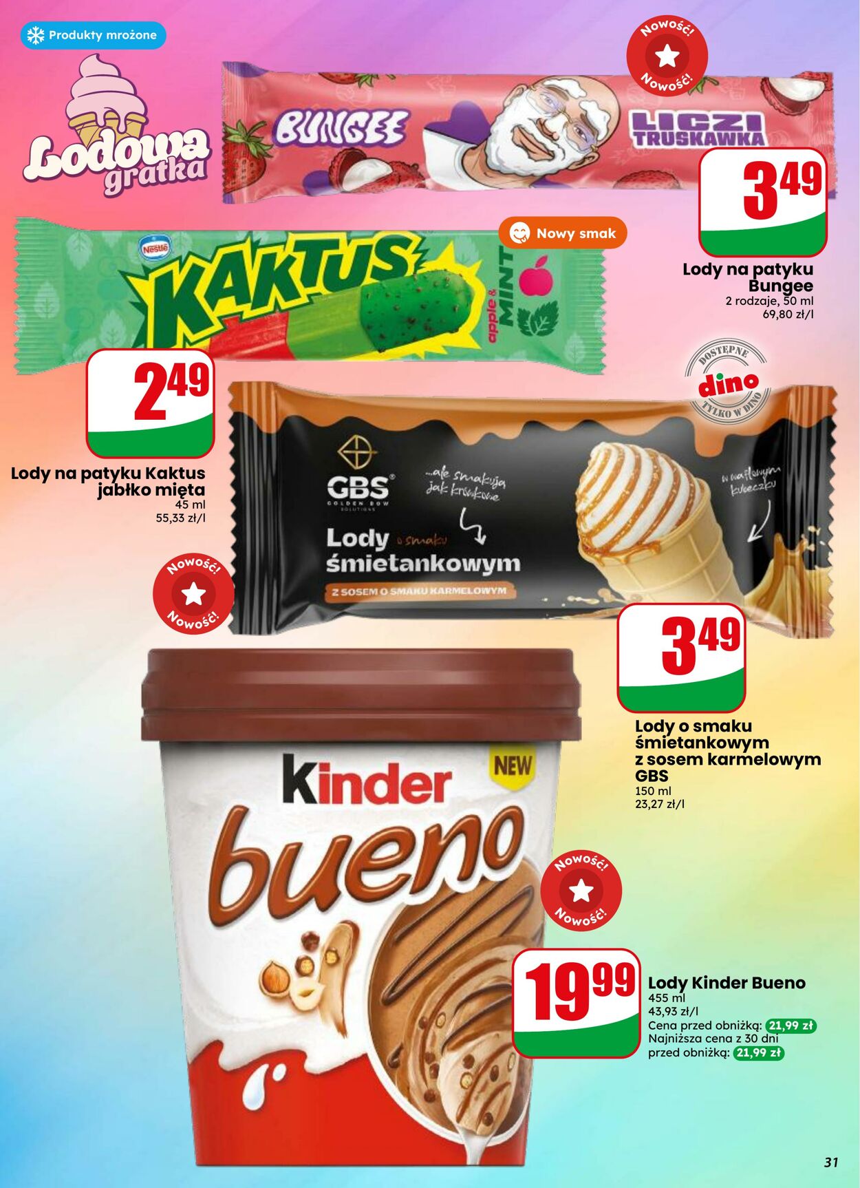 Gazetka DINO 29.07.2026 - 04.08.2026