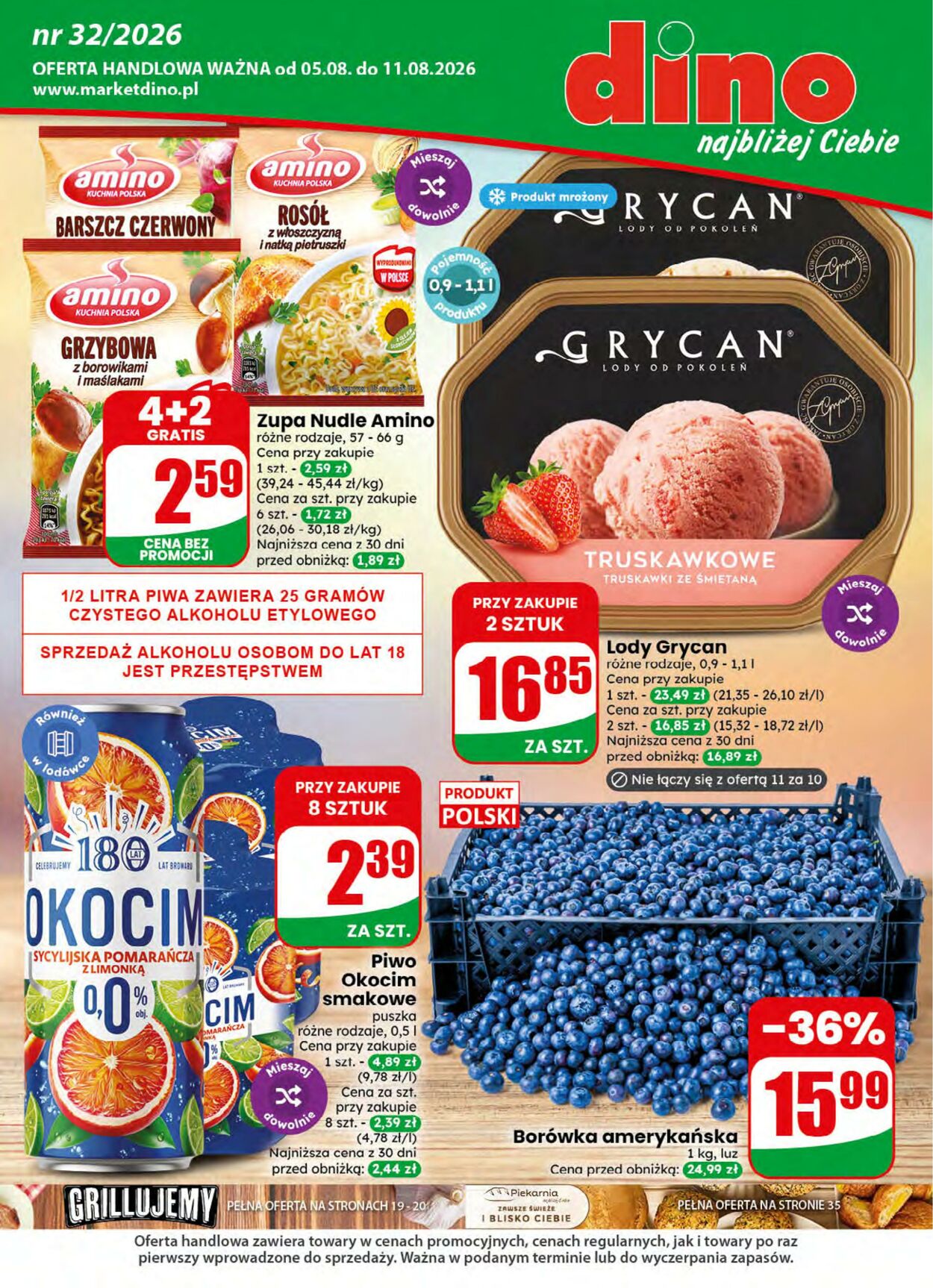 Gazetka DINO 05.08.2026 - 11.08.2026