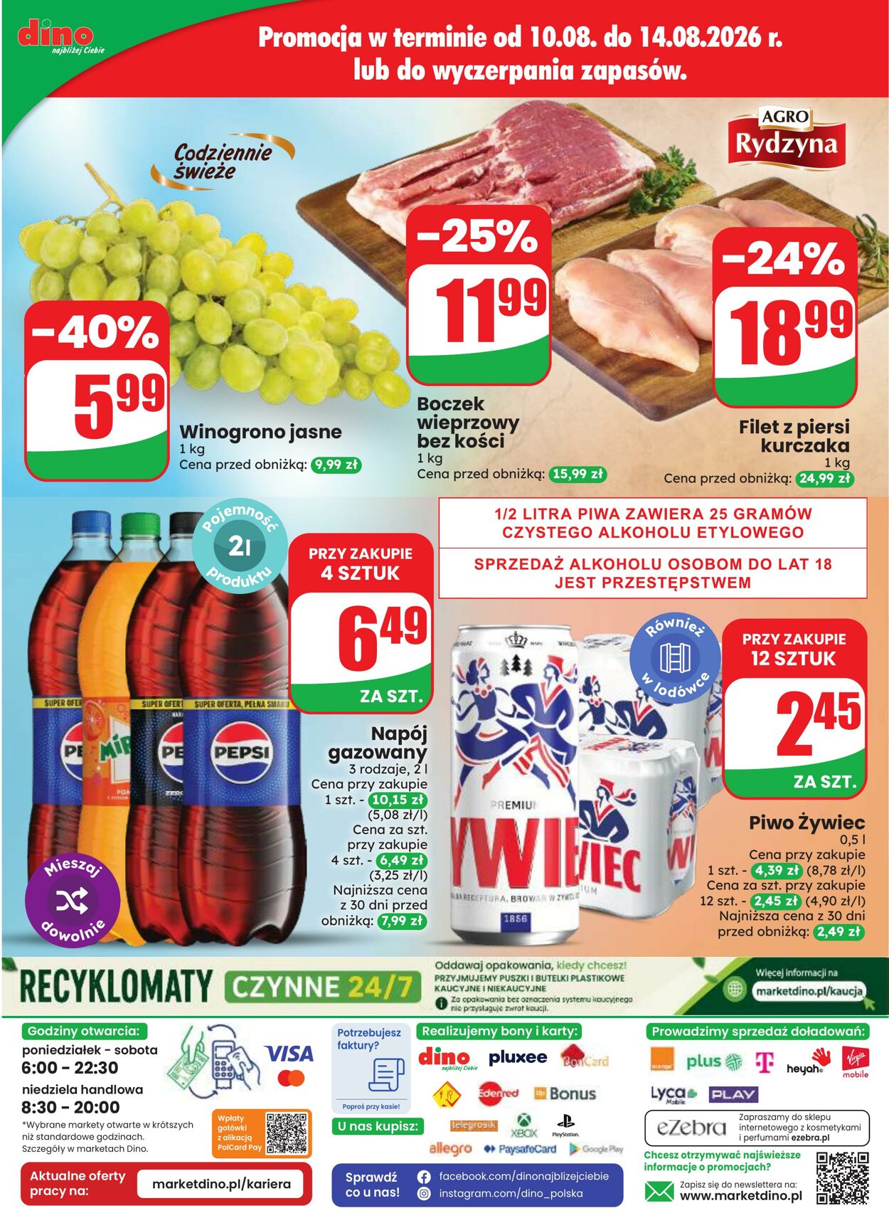 Gazetka DINO 12.08.2026 - 18.08.2026