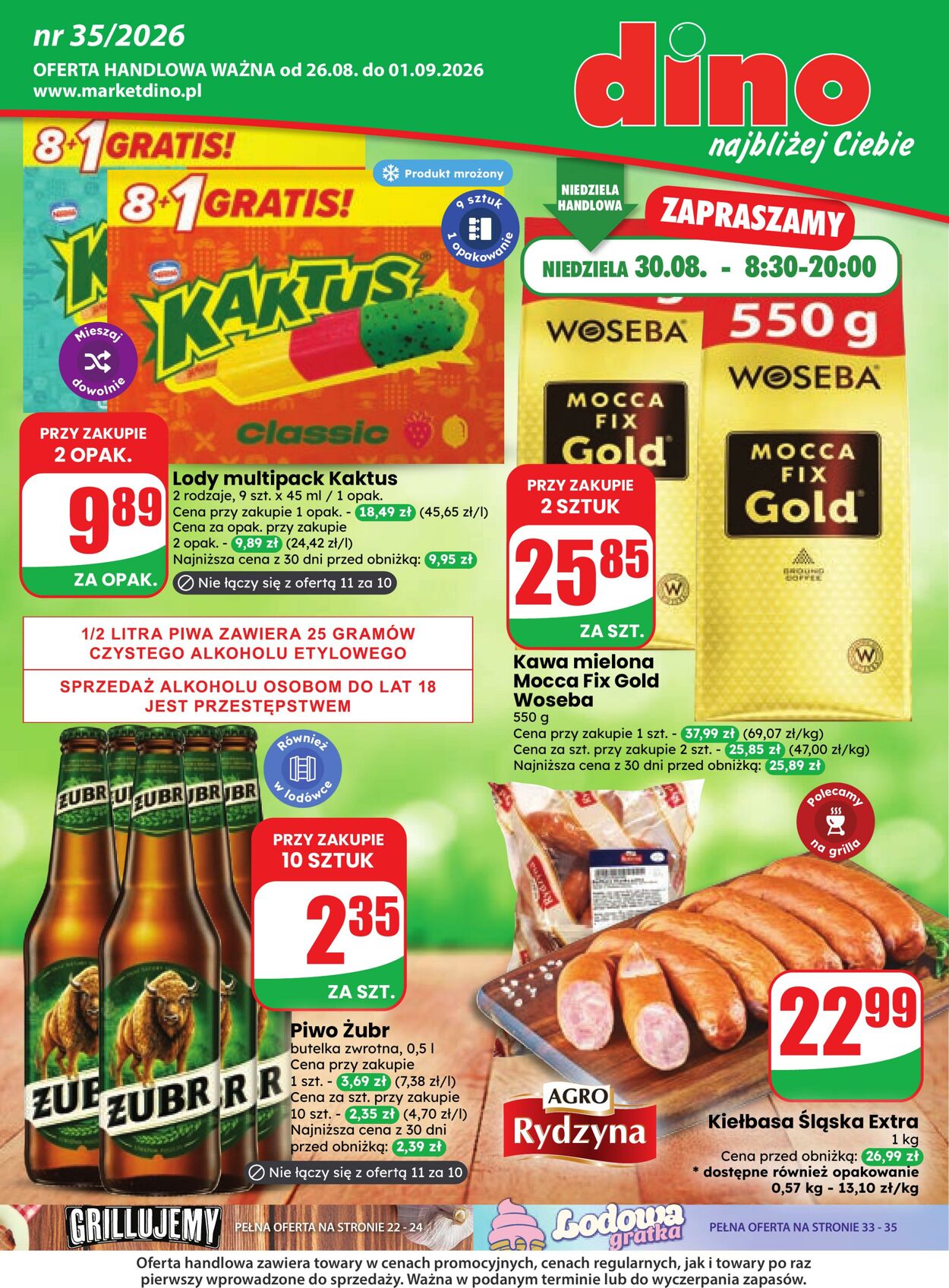 Gazetka DINO 26.08.2026 - 01.09.2026