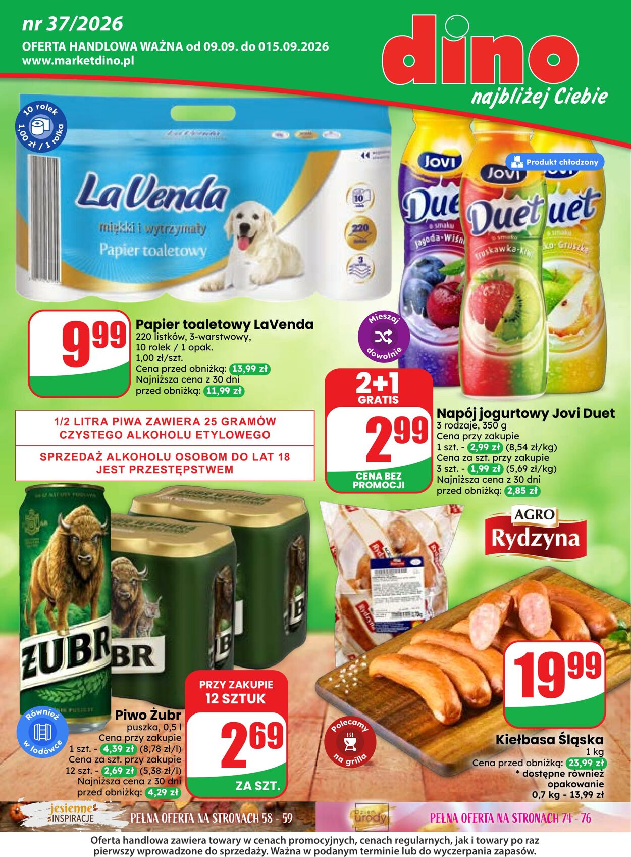 Gazetka DINO 09.09.2026 - 15.09.2026
