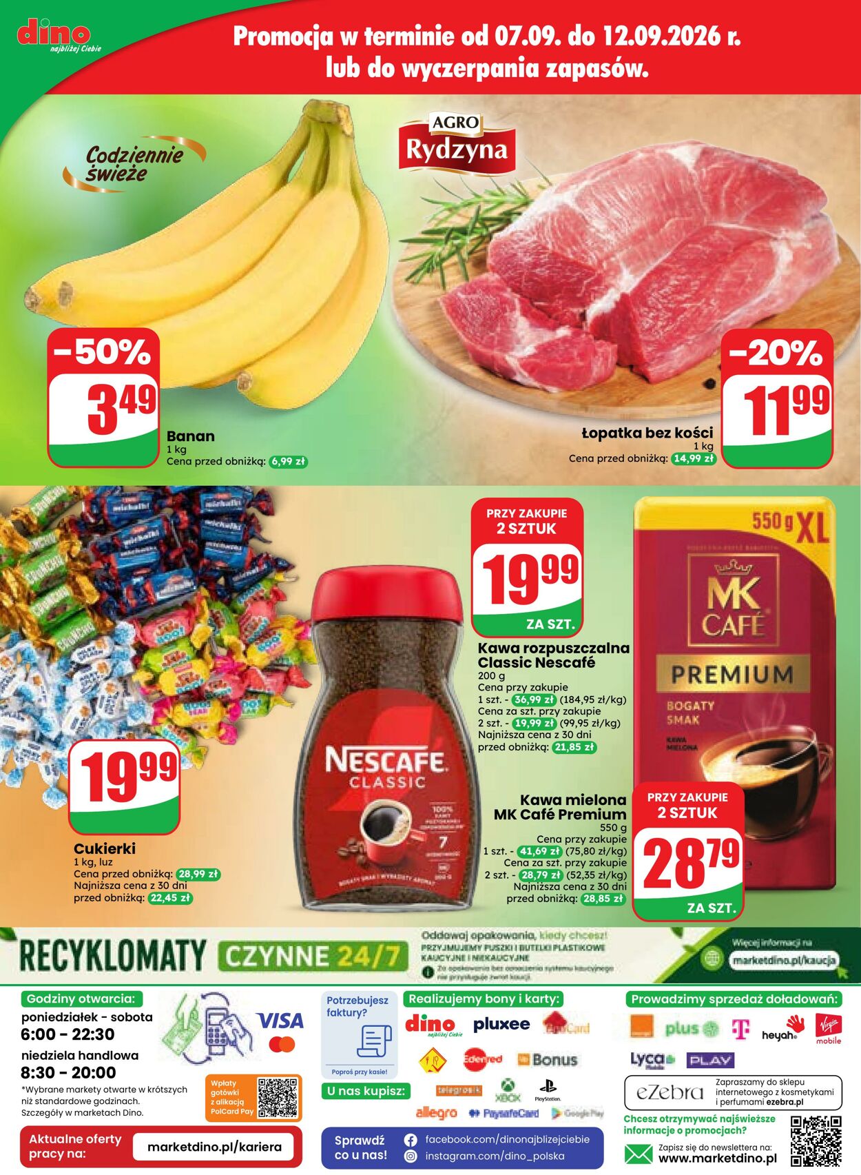 Gazetka DINO 09.09.2026 - 15.09.2026