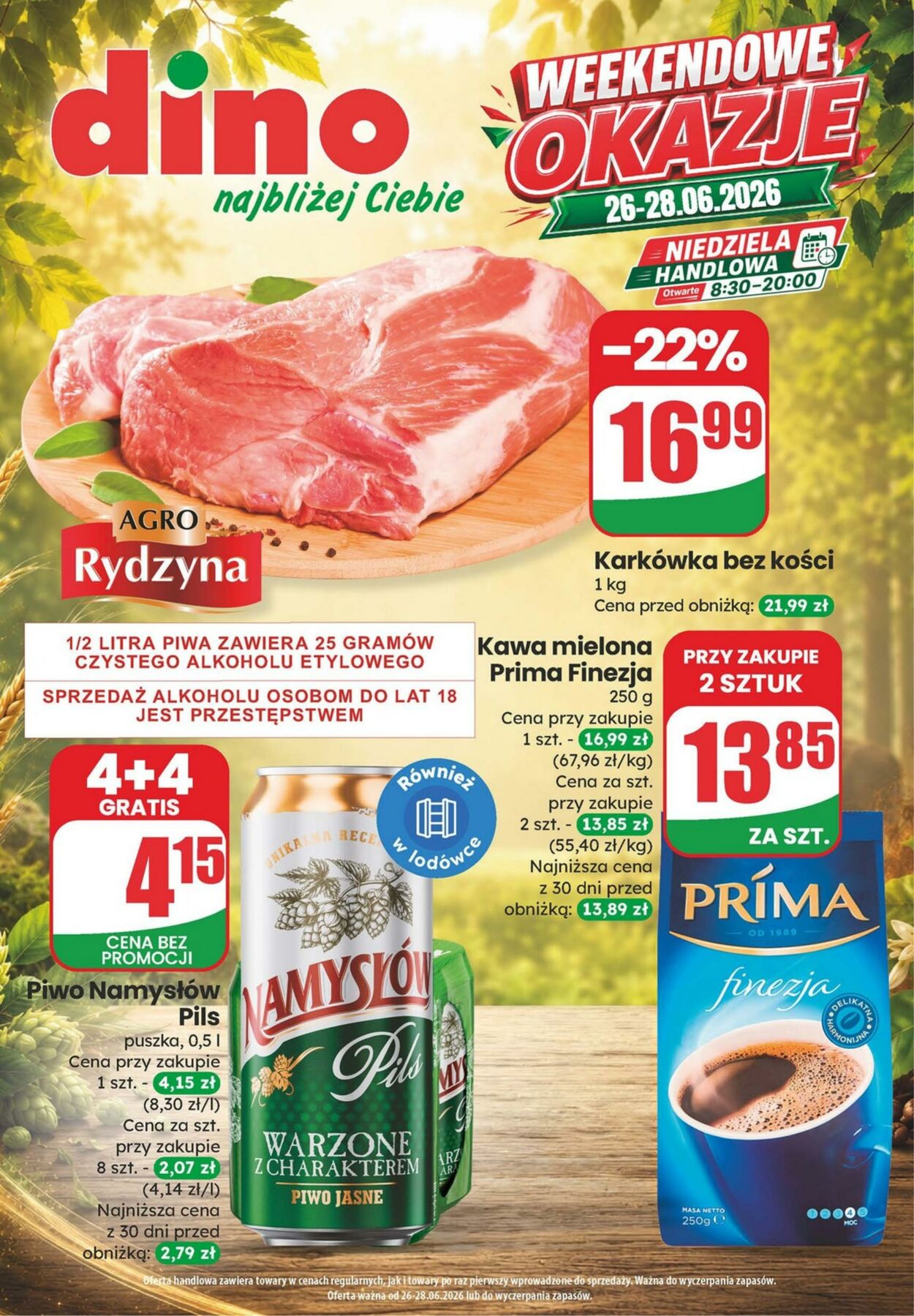 Gazetka DINO 26.06.2026 - 28.06.2026