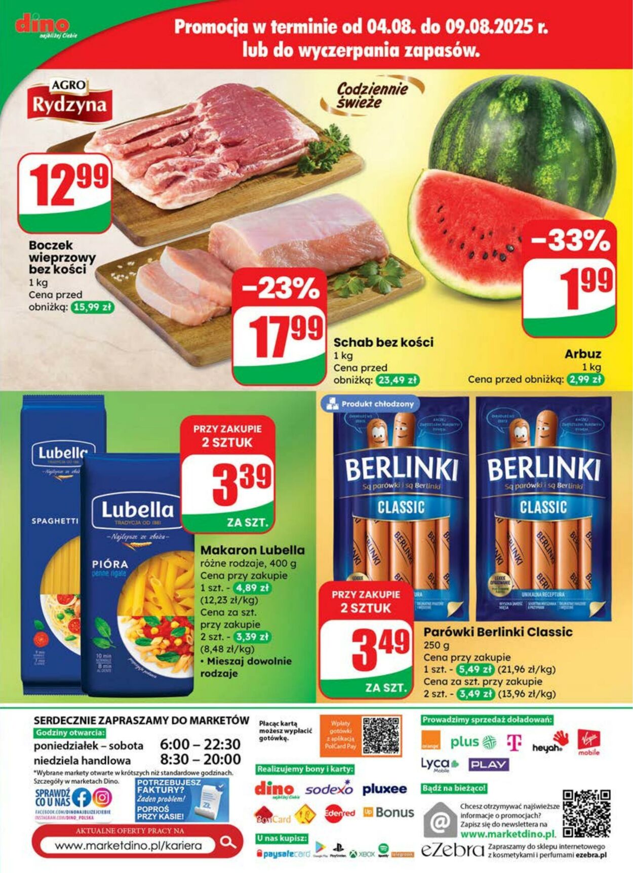 Gazetka DINO 06.08.2025 - 12.08.2025