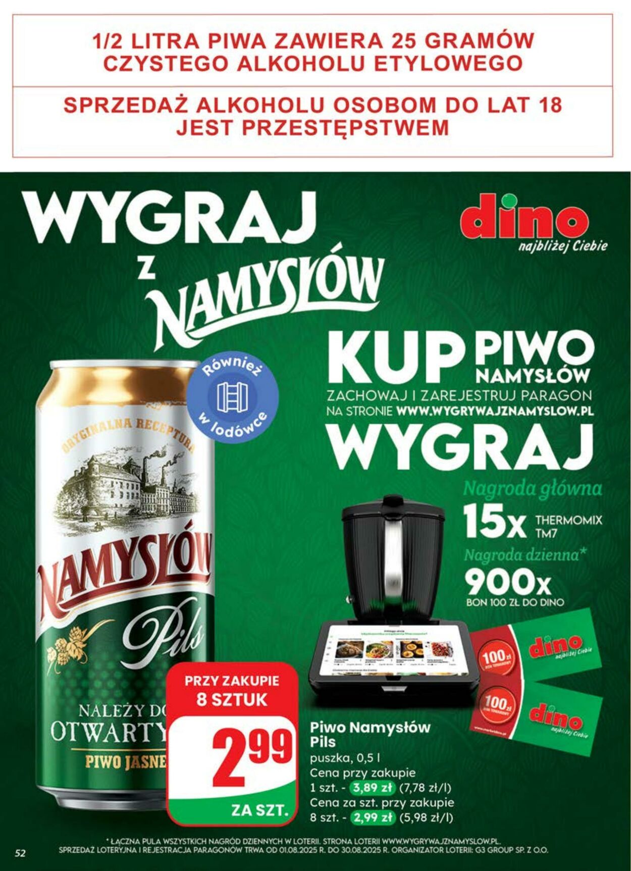 Gazetka DINO 06.08.2025 - 12.08.2025