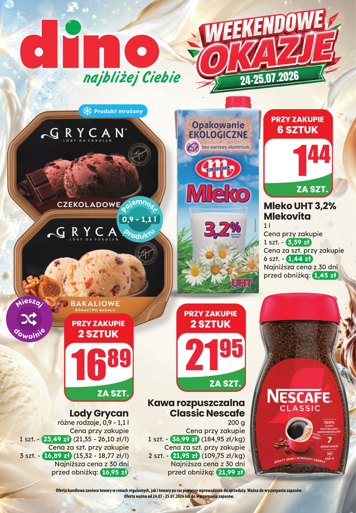 Gazetka DINO 24.07.2026 - 25.07.2026