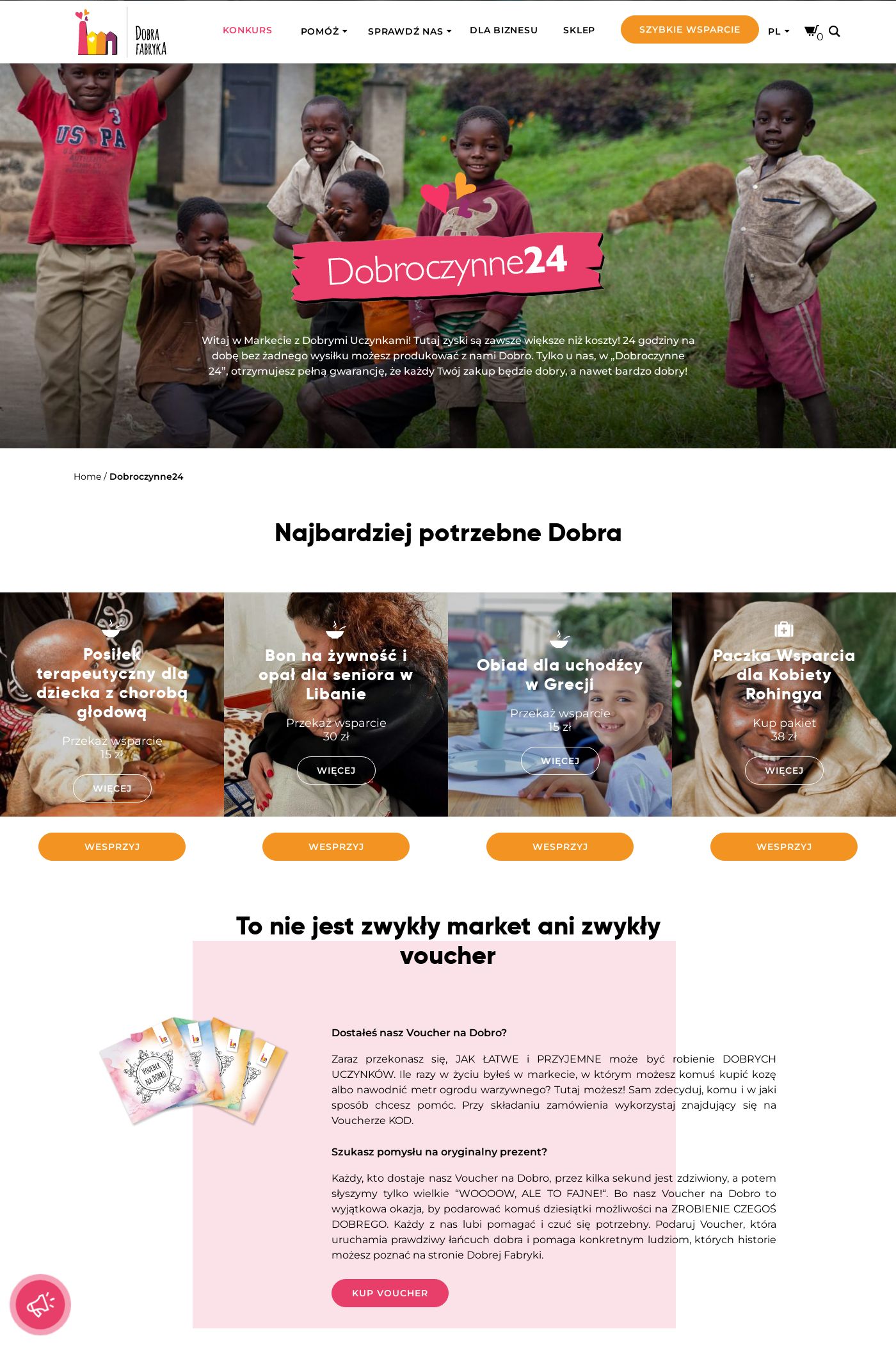 Gazetka Dobroczynne24 20.10.2025 - 29.10.2025