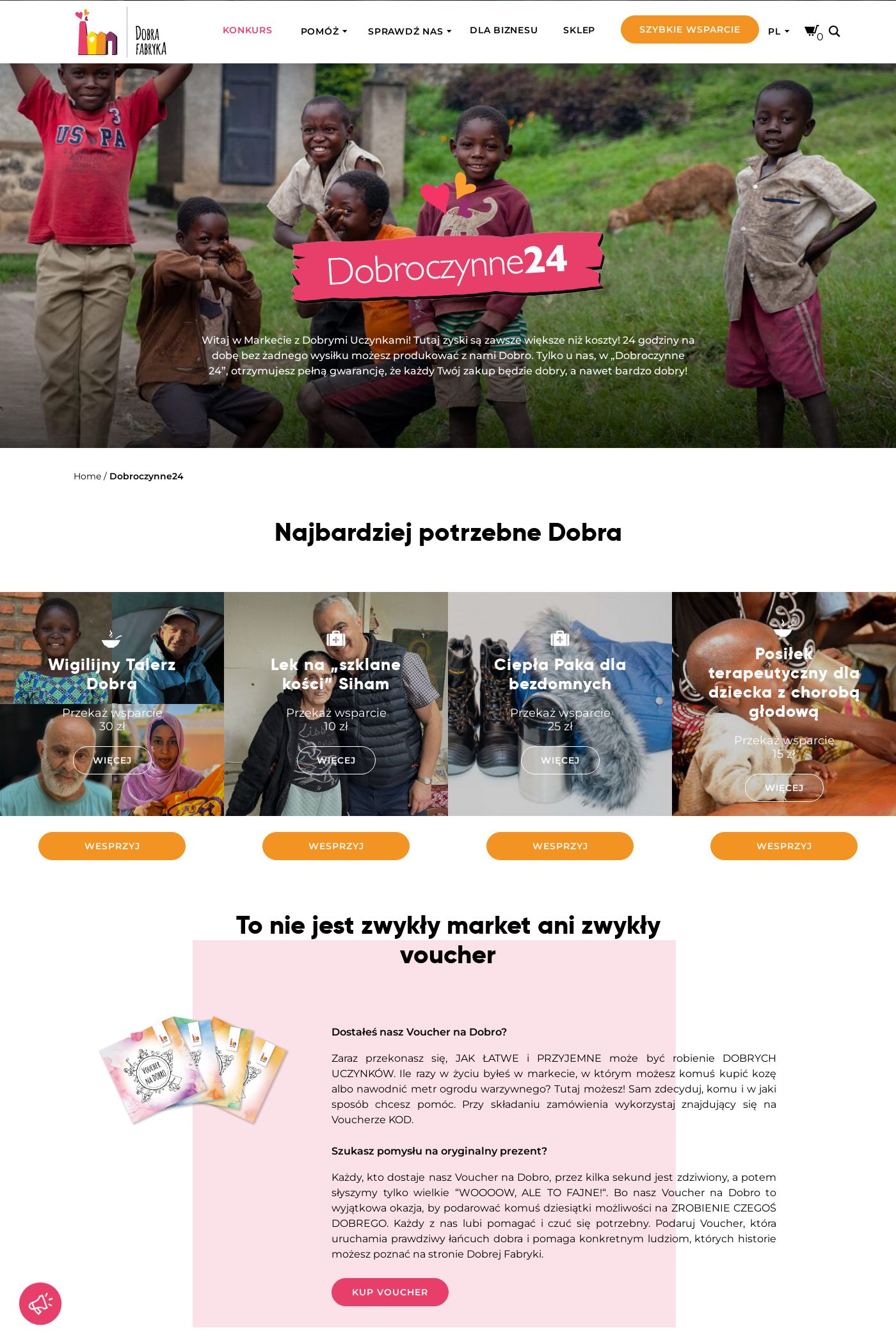 Gazetka Dobroczynne24 08.12.2025 - 17.12.2025
