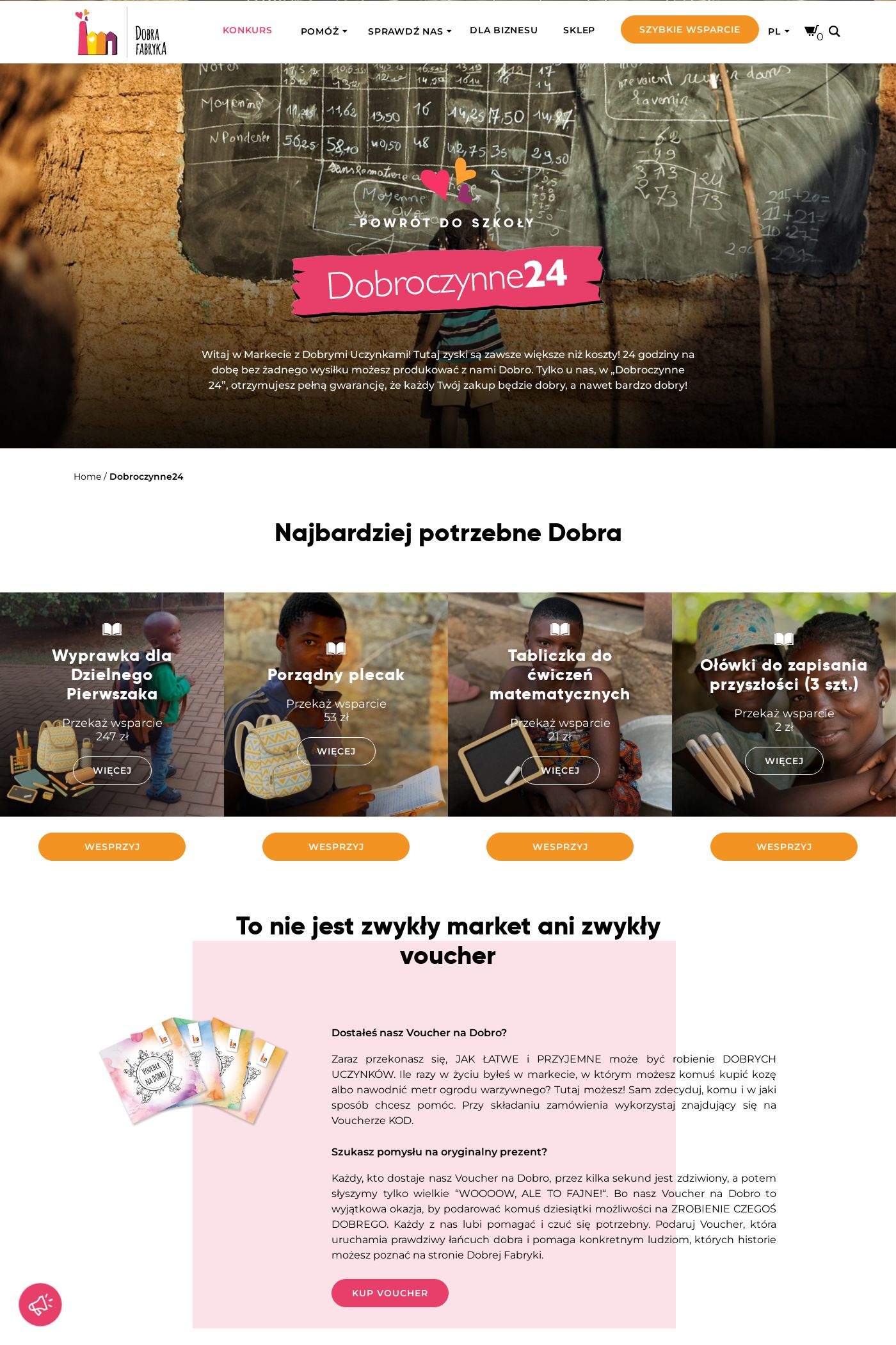 Gazetka Dobroczynne24 15.09.2025 - 24.09.2025
