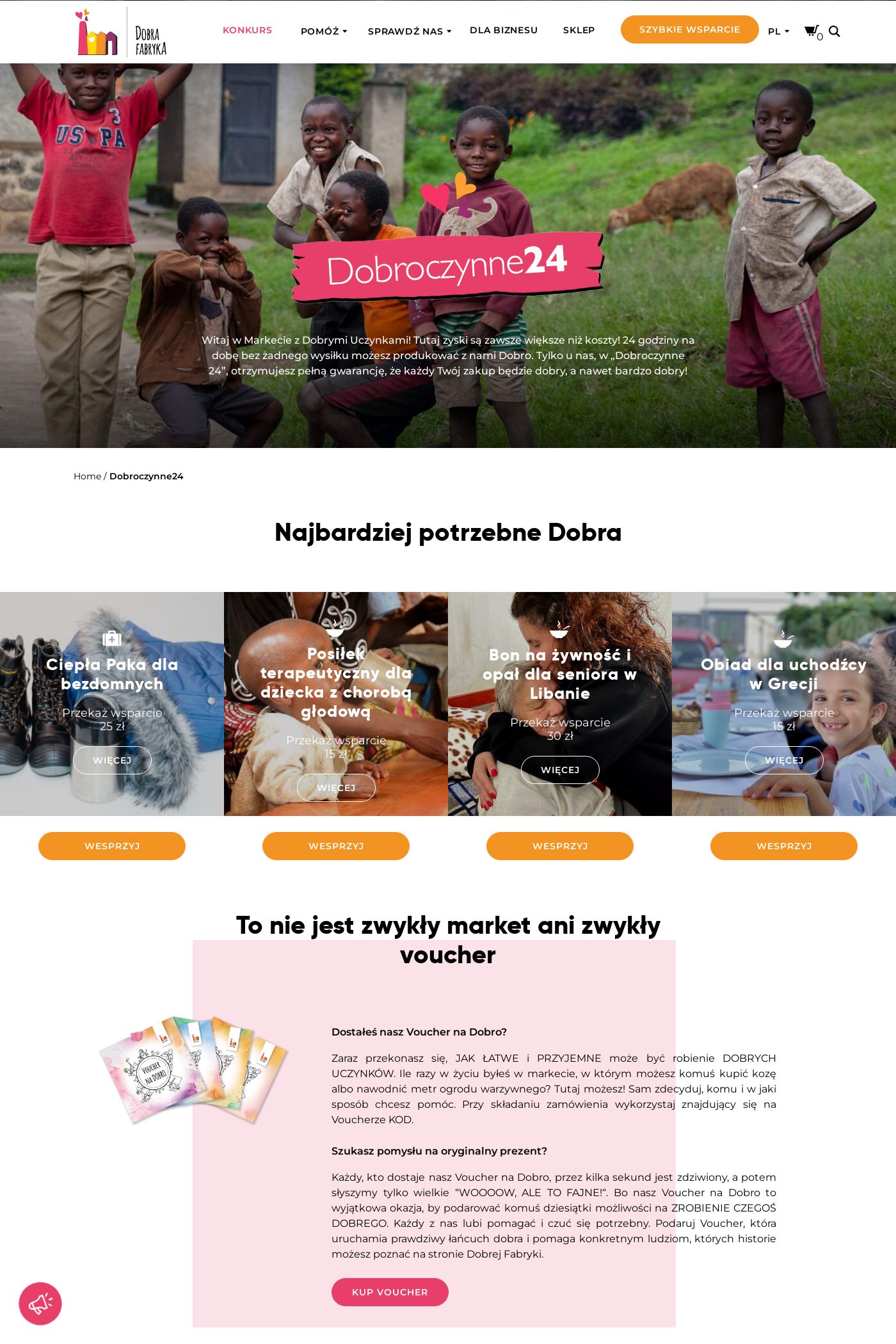 Gazetka Dobroczynne24 24.11.2025 - 03.12.2025