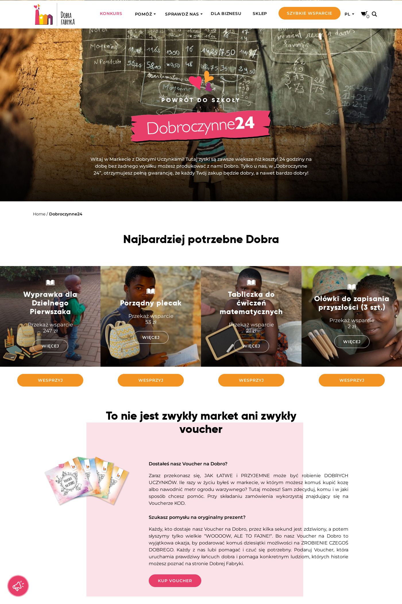 Gazetka Dobroczynne24 22.09.2025 - 01.10.2025