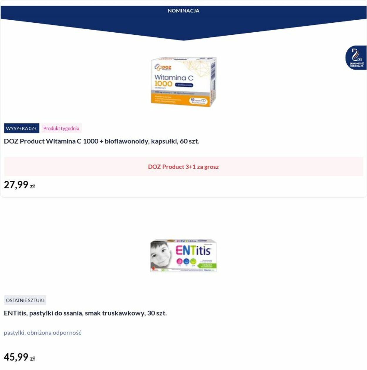Gazetka DOZ 15.09.2025 - 24.09.2025