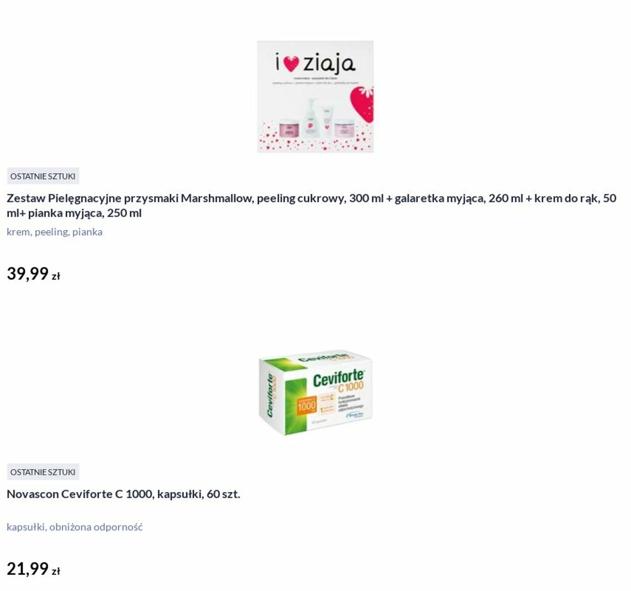 Gazetka DOZ 21.07.2025 - 30.07.2025
