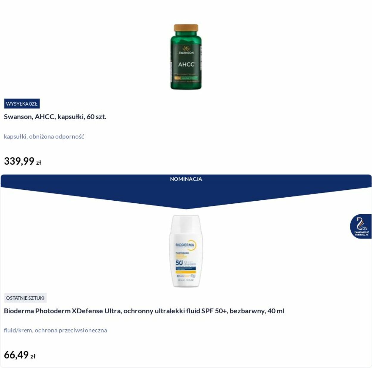 Gazetka DOZ 20.10.2025 - 29.10.2025