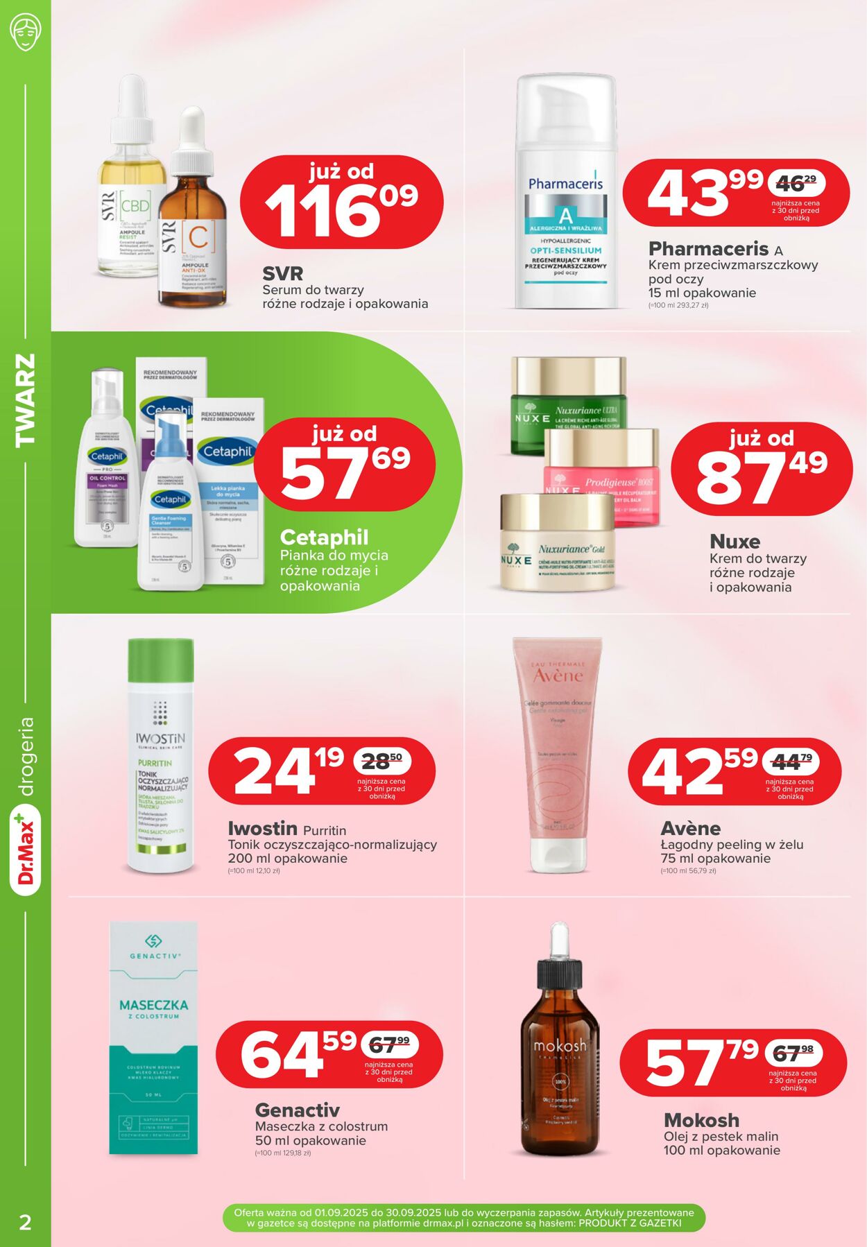 Gazetka Dr.Max Drogeria 01.09.2025 - 30.09.2025