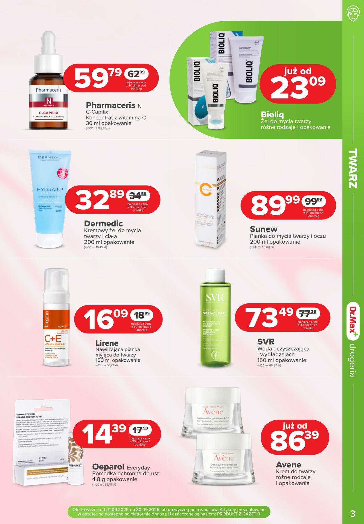 Gazetka Dr.Max Drogeria 01.09.2025 - 30.09.2025