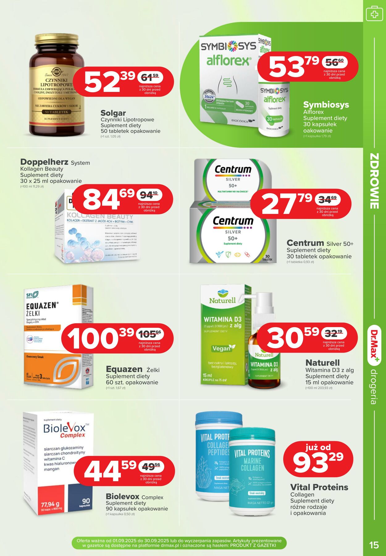 Gazetka Dr.Max Drogeria 01.09.2025 - 30.09.2025