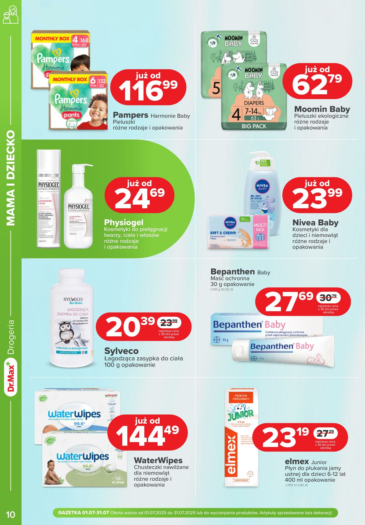 Gazetka Dr.Max Drogeria 01.07.2025 - 31.07.2025