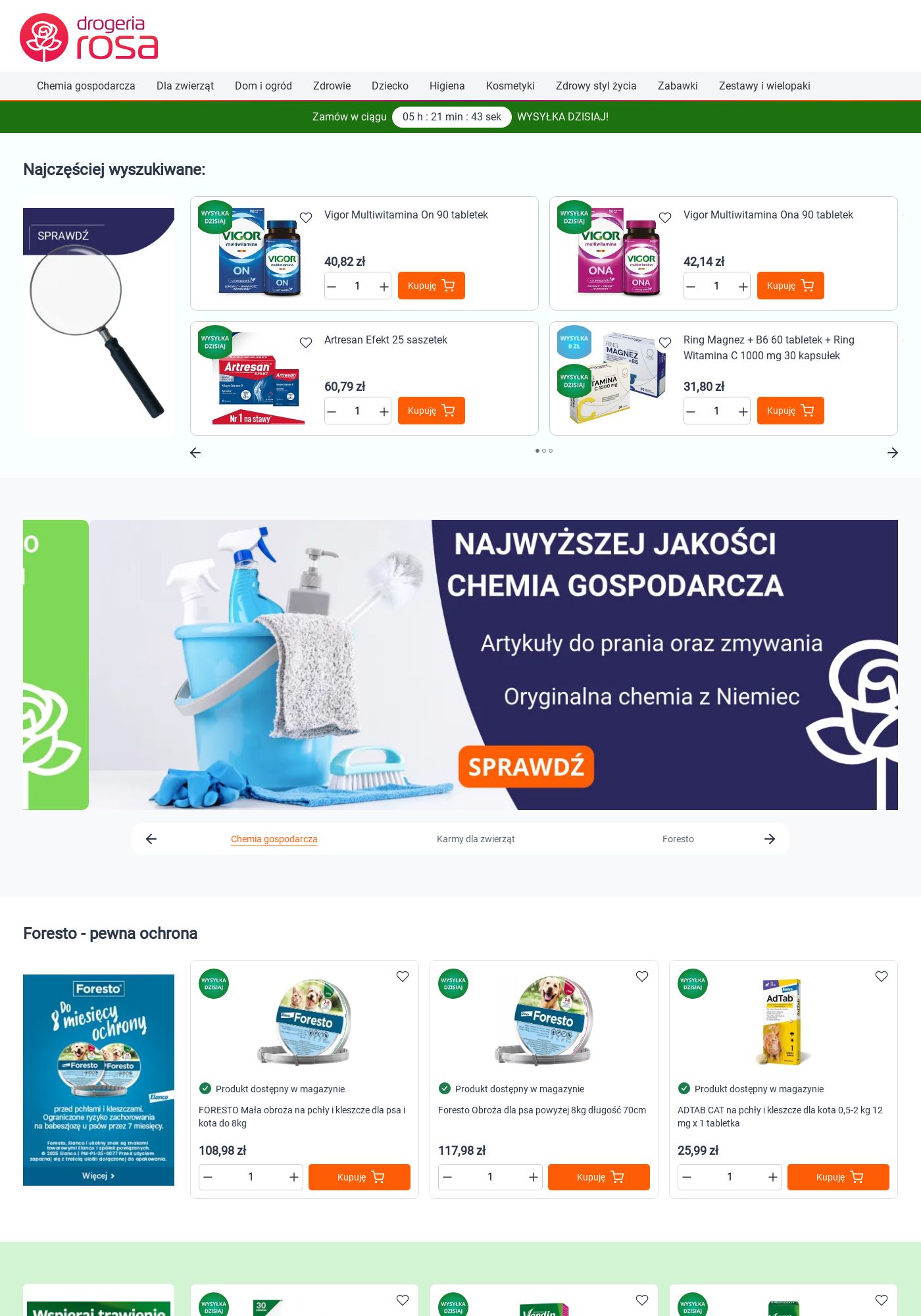 Drogeria Rosa Gazetki promocyjne