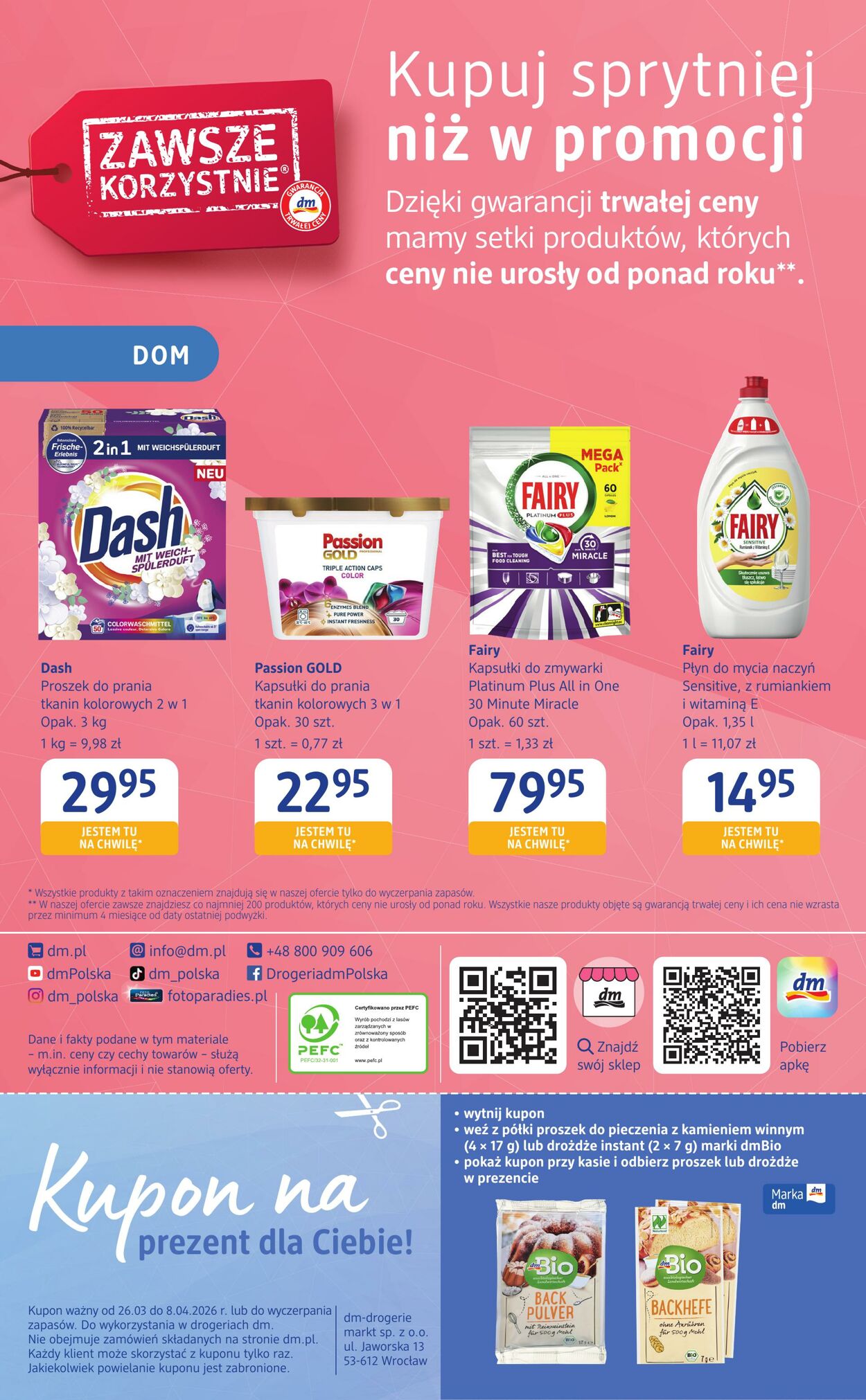 Gazetka Drogerie DM 26.03.2026 - 08.04.2026