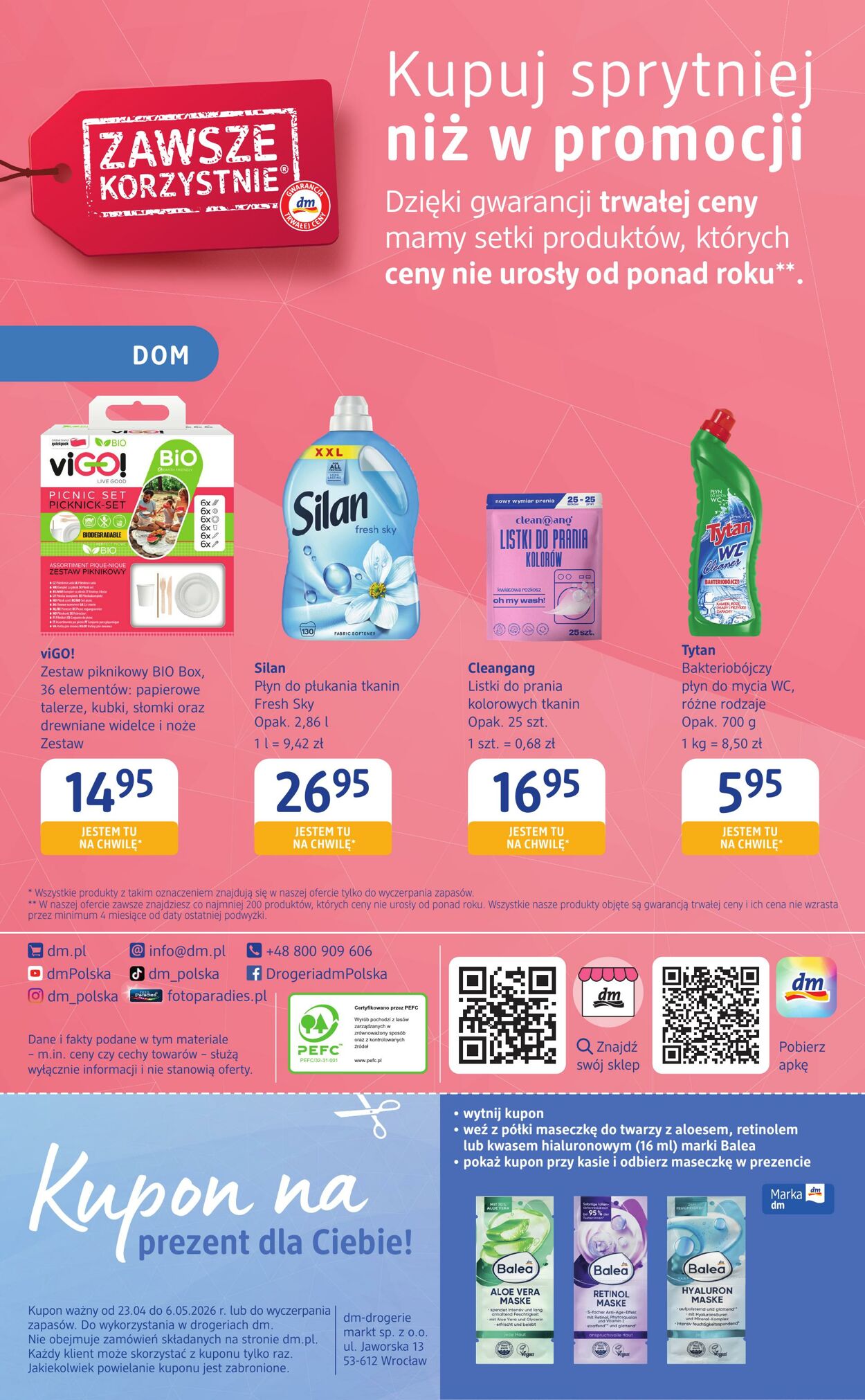Gazetka Drogerie DM 23.04.2026 - 06.05.2026
