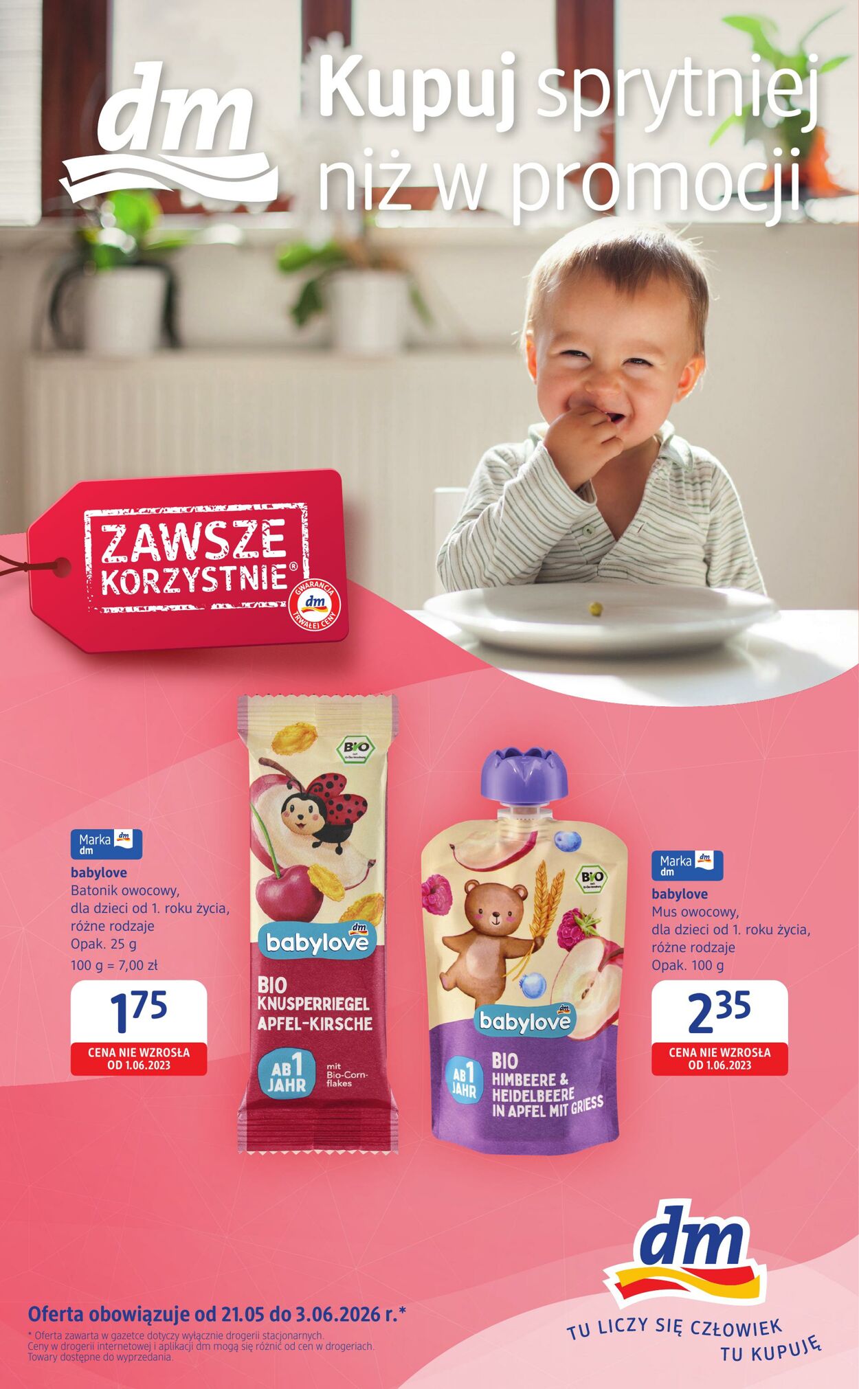 Gazetka Drogerie DM 21.05.2026 - 03.06.2026