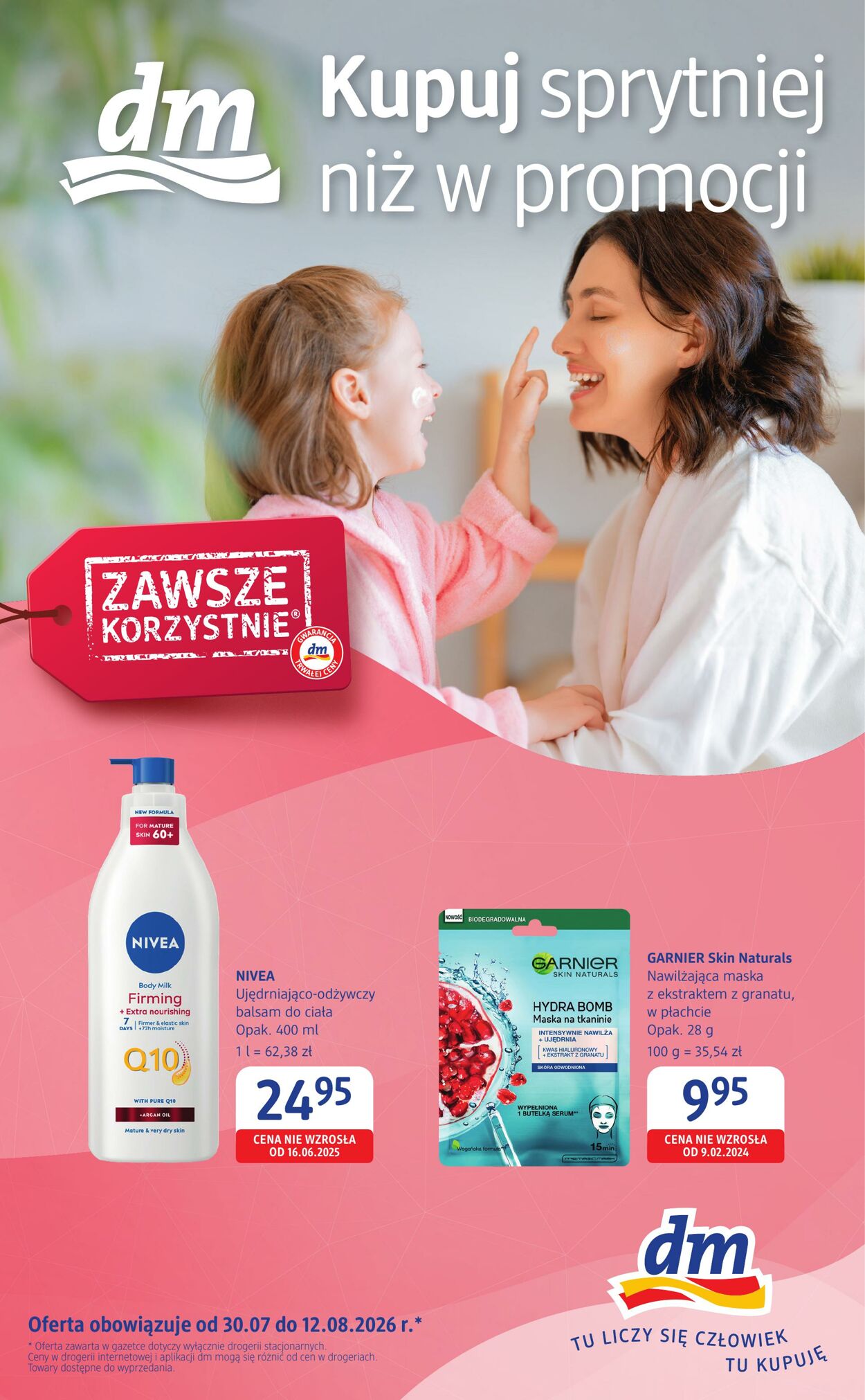 Gazetka Drogerie DM 30.07.2026 - 12.08.2026