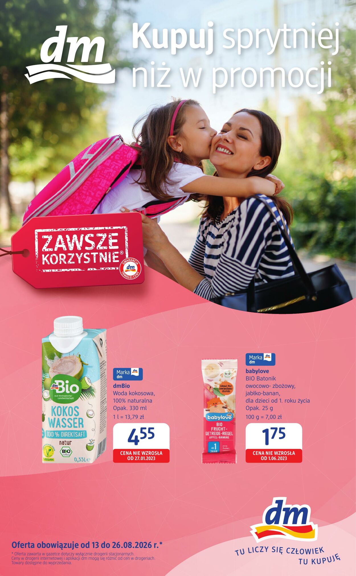 Gazetka Drogerie DM 13.08.2026 - 26.08.2026