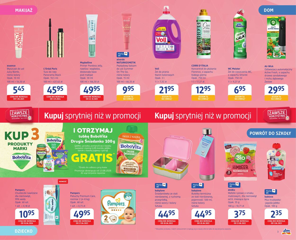 Gazetka Drogerie DM 13.08.2026 - 26.08.2026