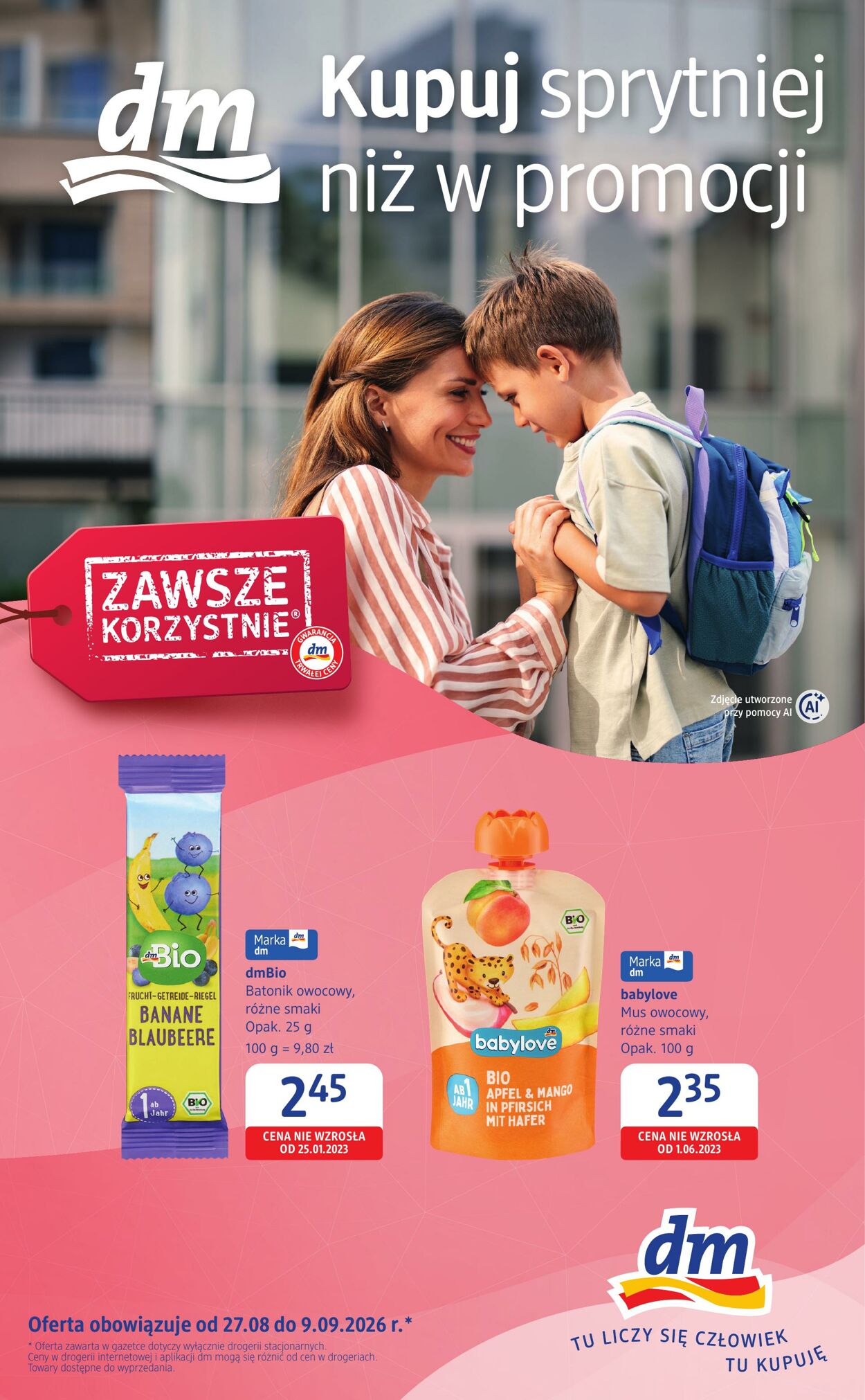 Gazetka Drogerie DM 27.08.2026 - 09.09.2026