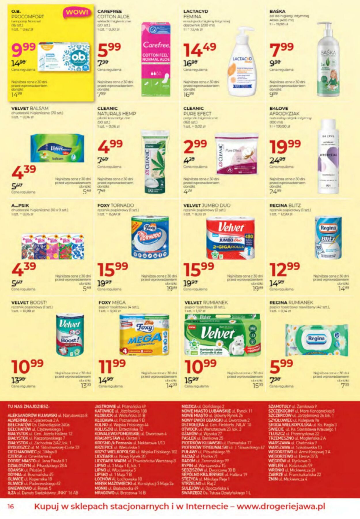 Gazetka Drogerie Jawa 04.06.2025 - 03.07.2025