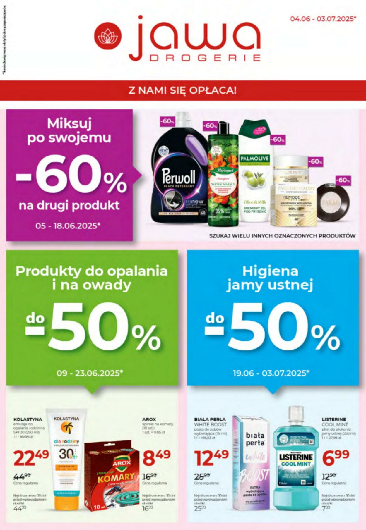 Drogerie Jawa Gazetki promocyjne