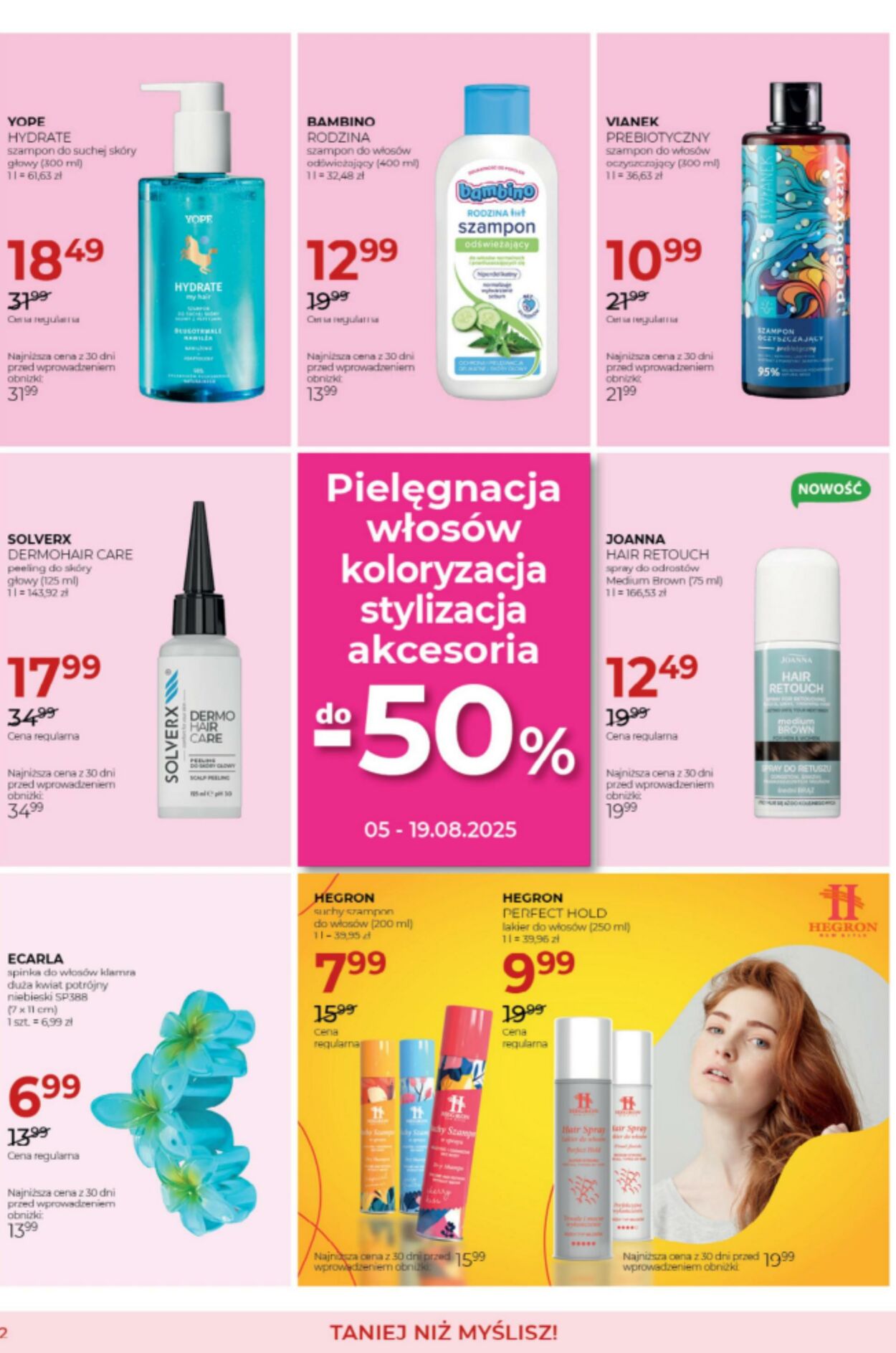 Gazetka Drogerie Jawa 04.08.2025 - 02.09.2025