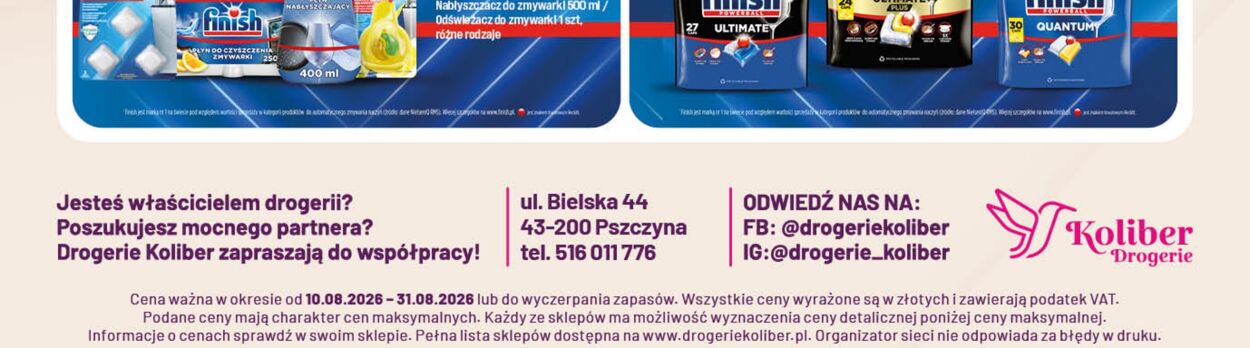 Gazetka Drogerie Koliber 04.08.2026 - 12.08.2026