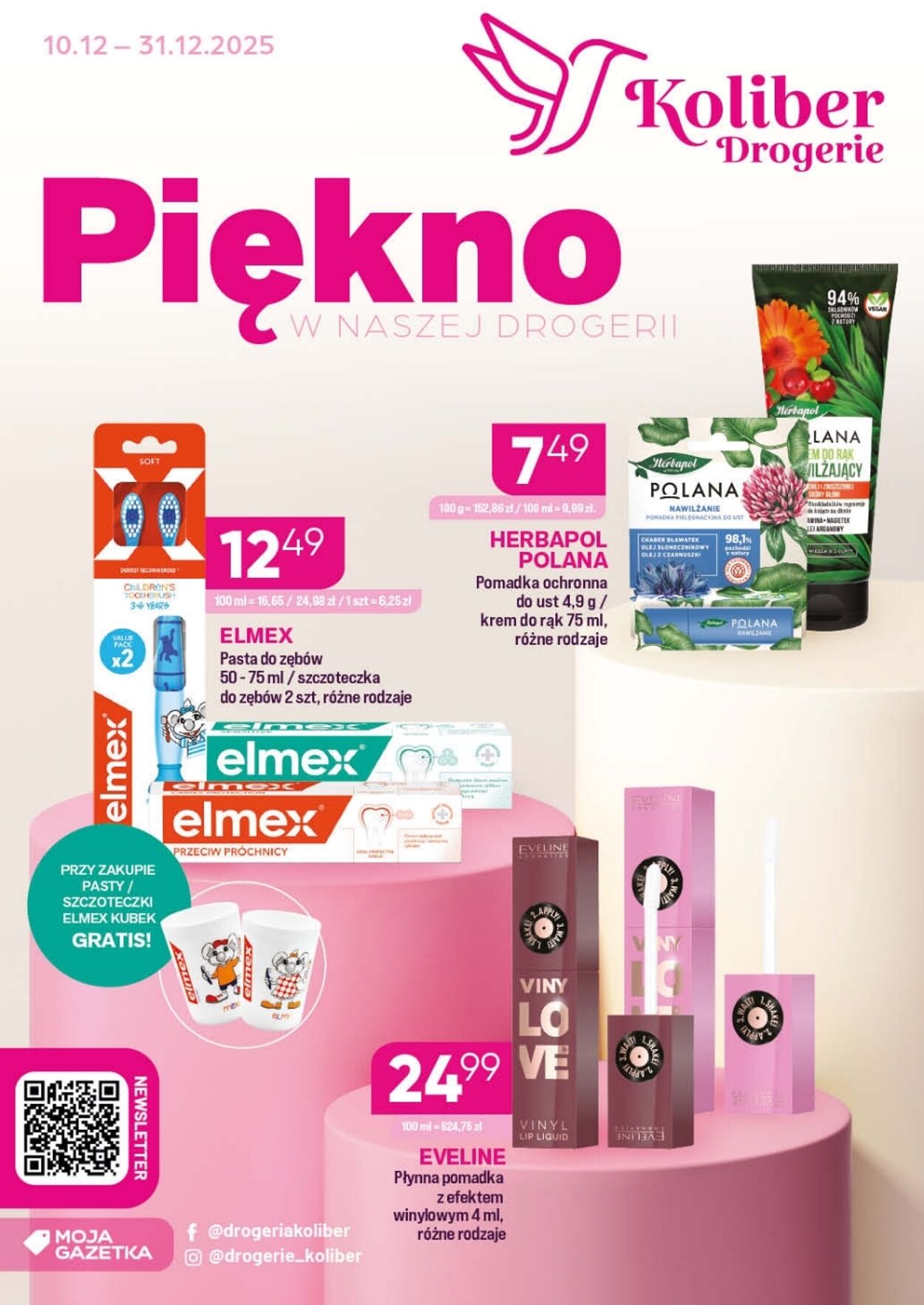 Gazetka Drogerie Koliber 10.12.2025 - 31.12.2025