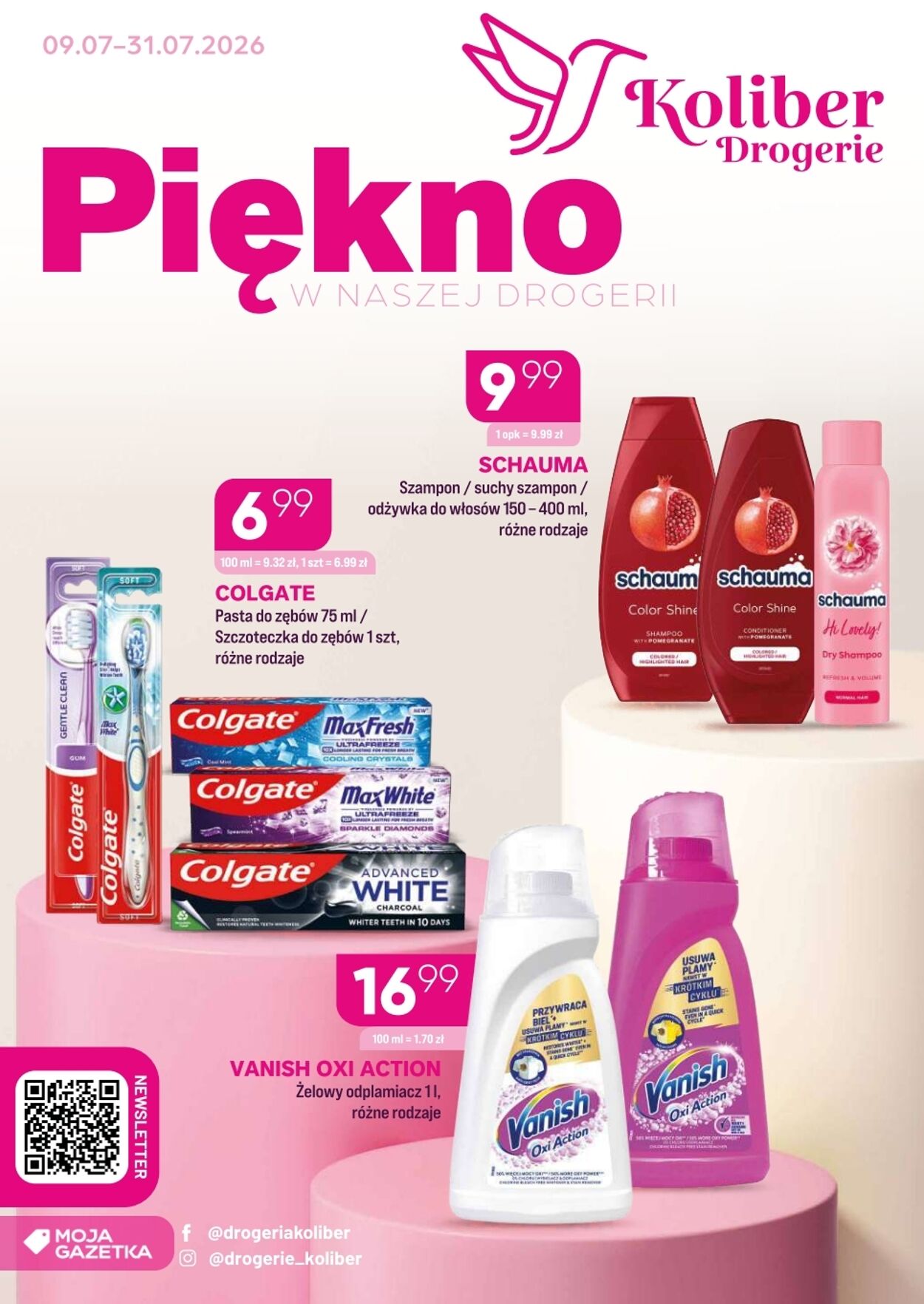 Gazetka Drogerie Koliber 01.08.2026 - 09.08.2026