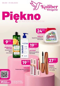 Gazetka Drogerie Koliber 08.08.2025 - 31.08.2025