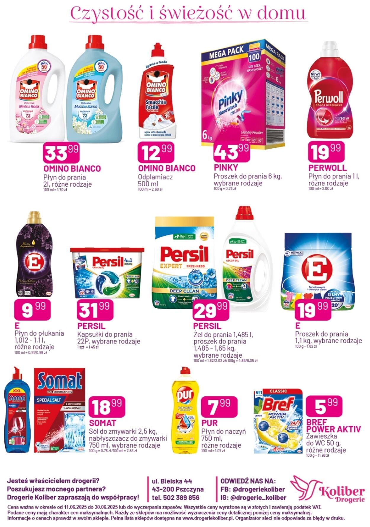 Gazetka Drogerie Koliber 11.06.2025 - 30.06.2025